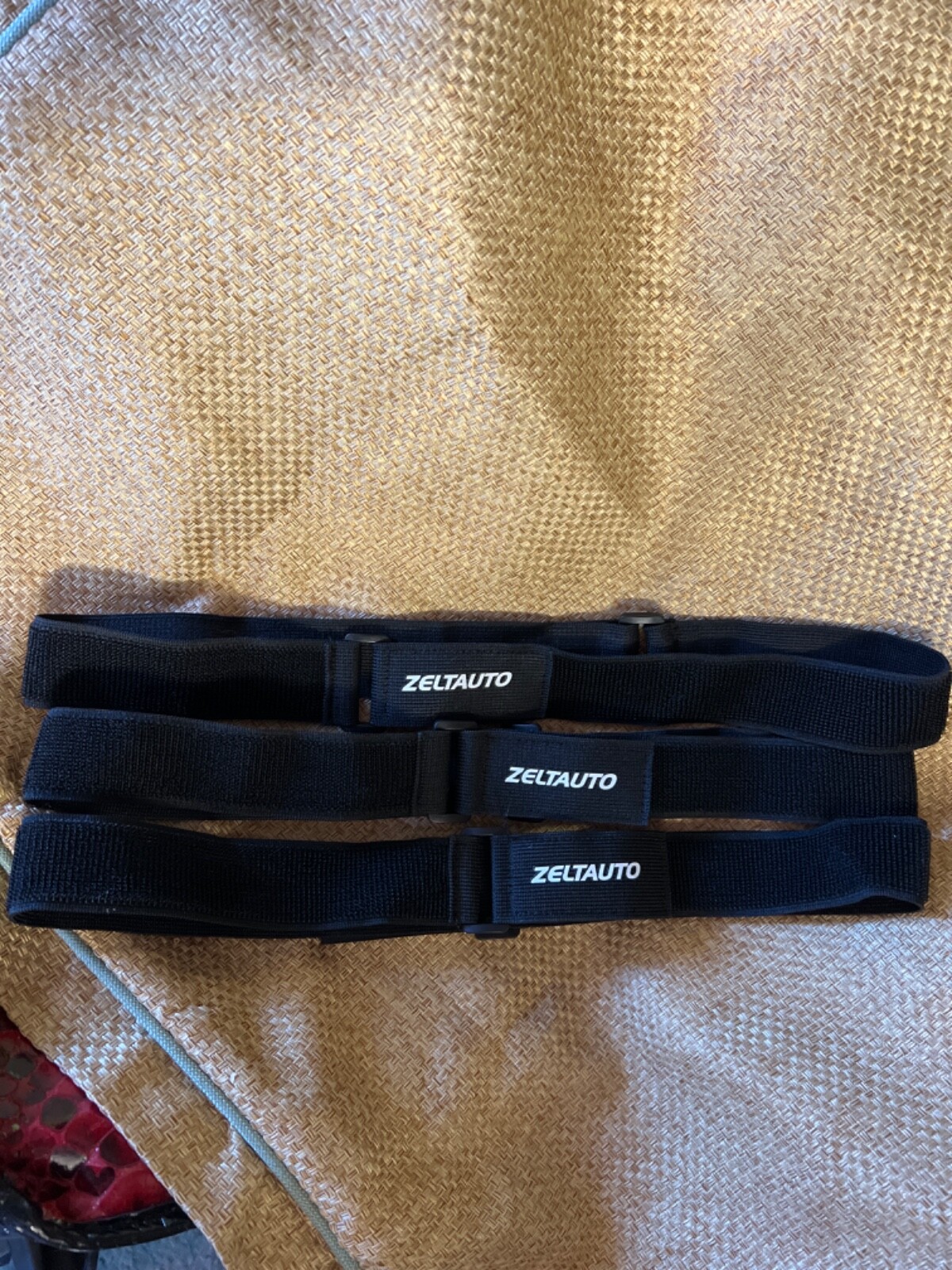 Elastic Cinch Straps Hook Loop Cable Ties for Securing & Organizing Cables Ex...