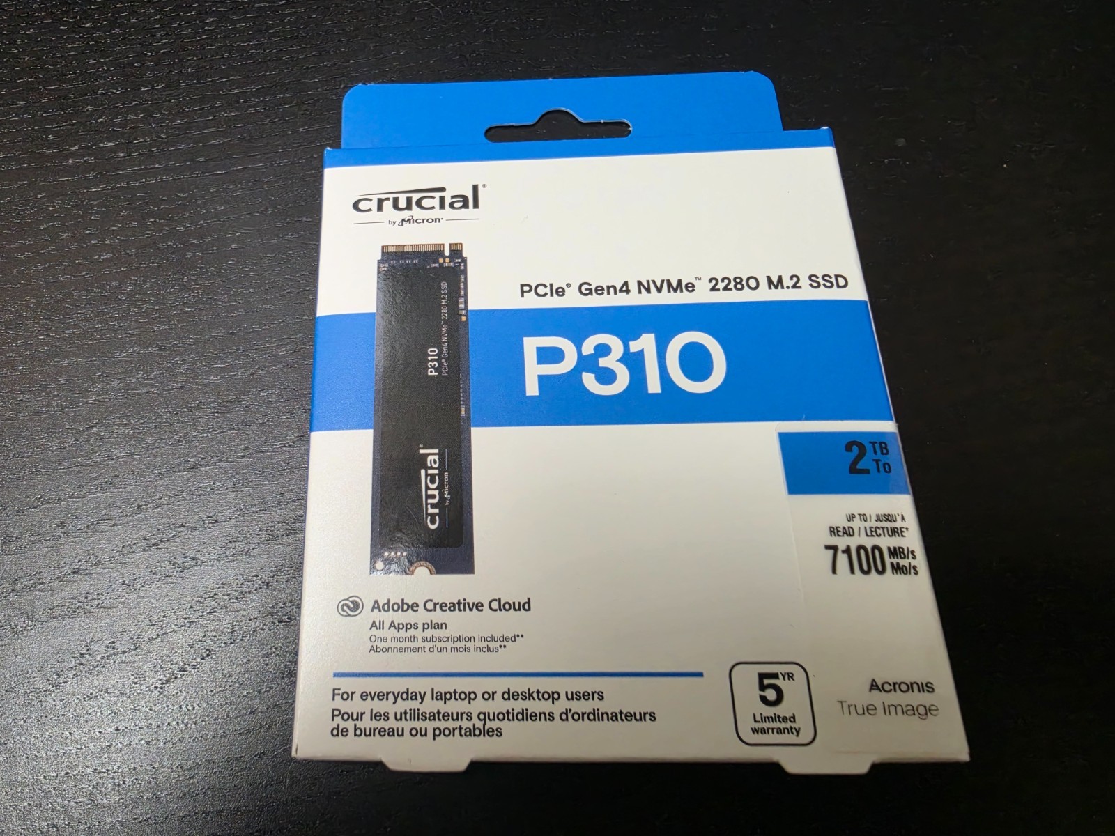 Crucial P310 2TB NVMe Internal SSD (CT2000P3PSSD8)