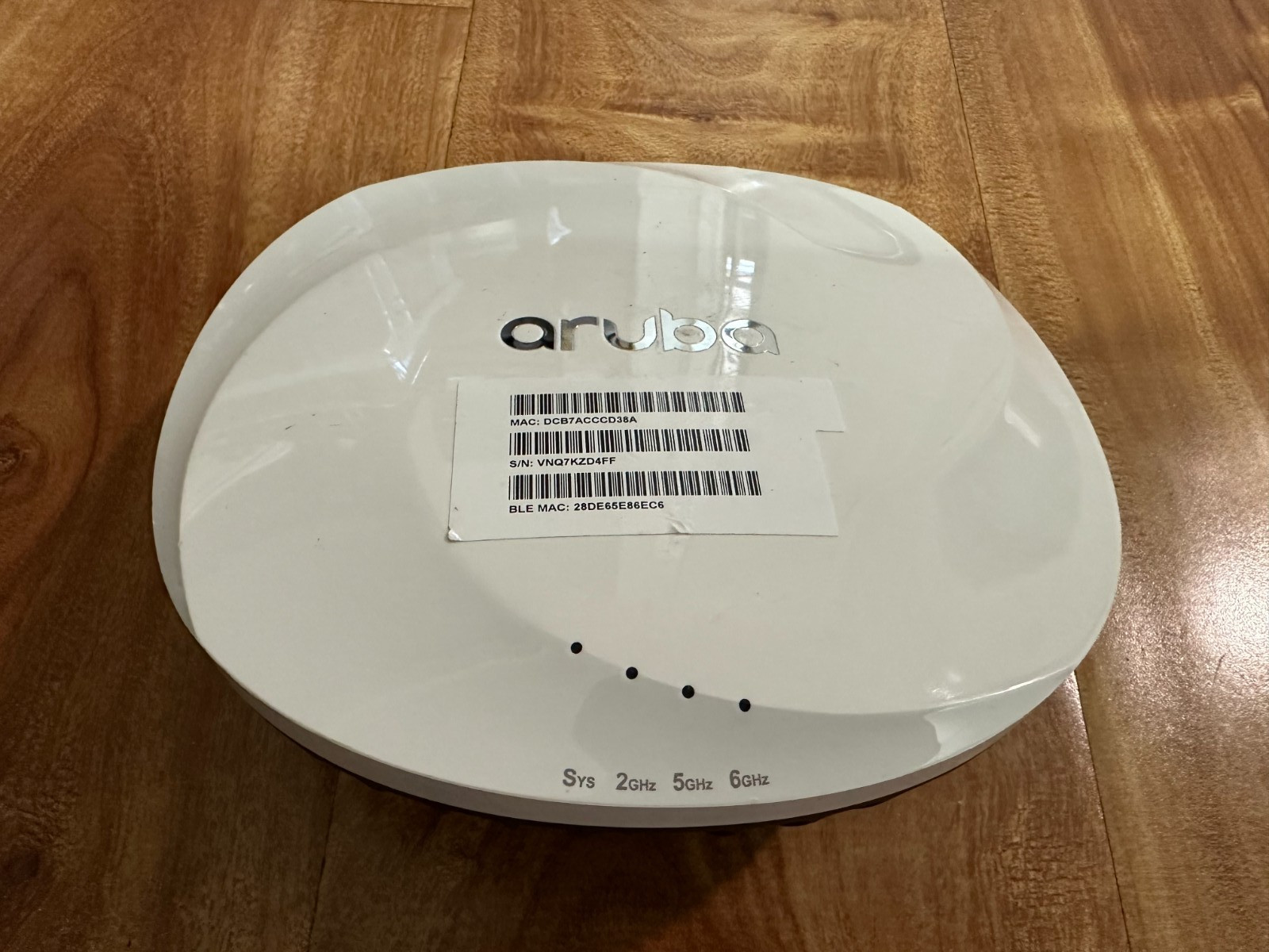 R7J50A HPE Aruba AP-615 (US) WiFi 6E Wireless Access Point APIN0615