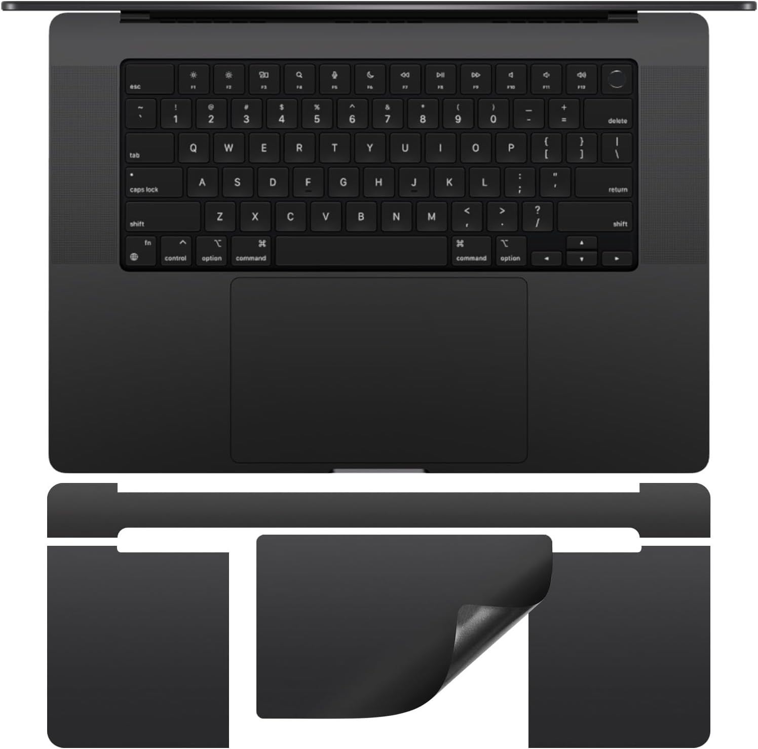 Palm Rest Protector(4 in 1) for MacBook Pro 16 inch M5 M4 M3 Pro/Max