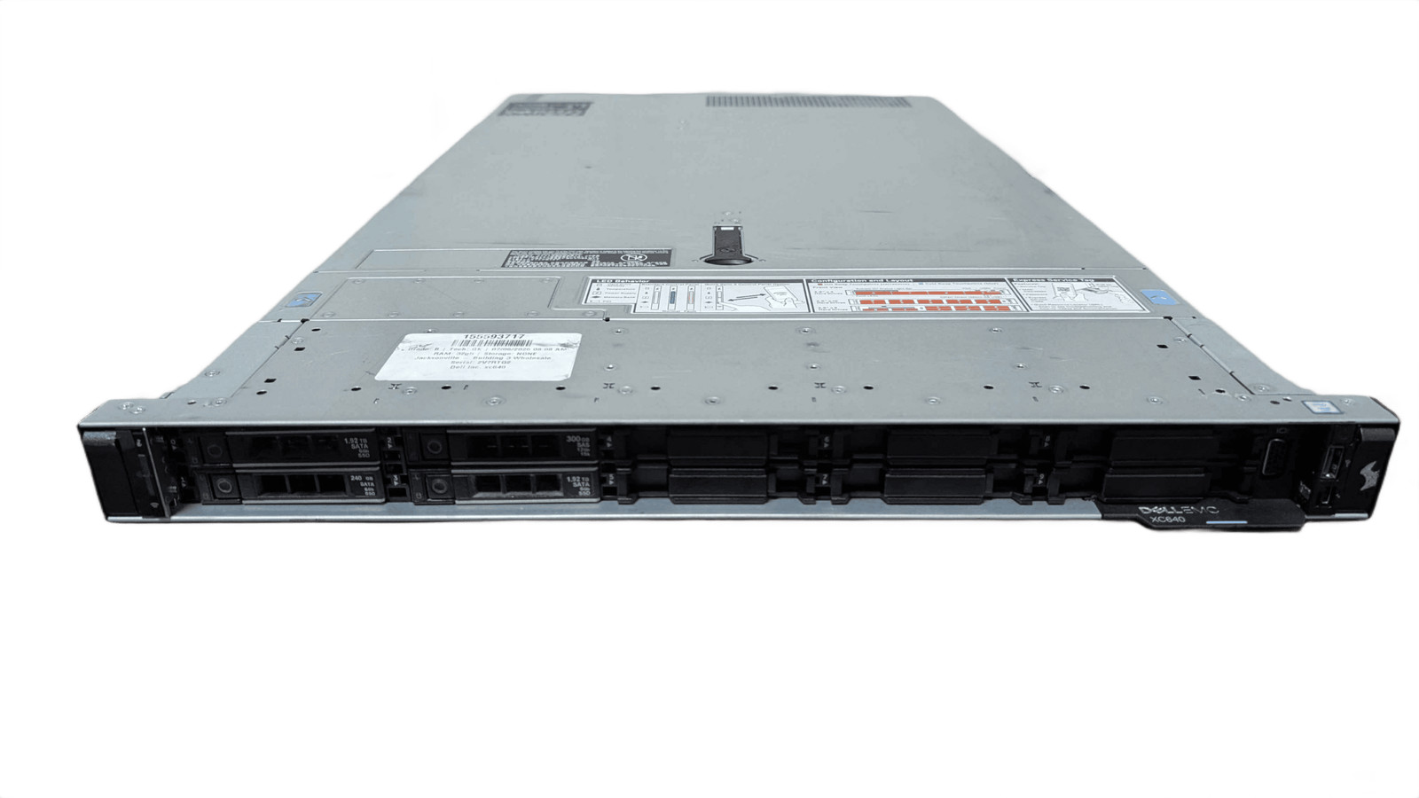 Dell PowerEdge XC640 10SFF 2x Gold 6140 2.3GHz 36-Cores 64gb H730p 4x Trays