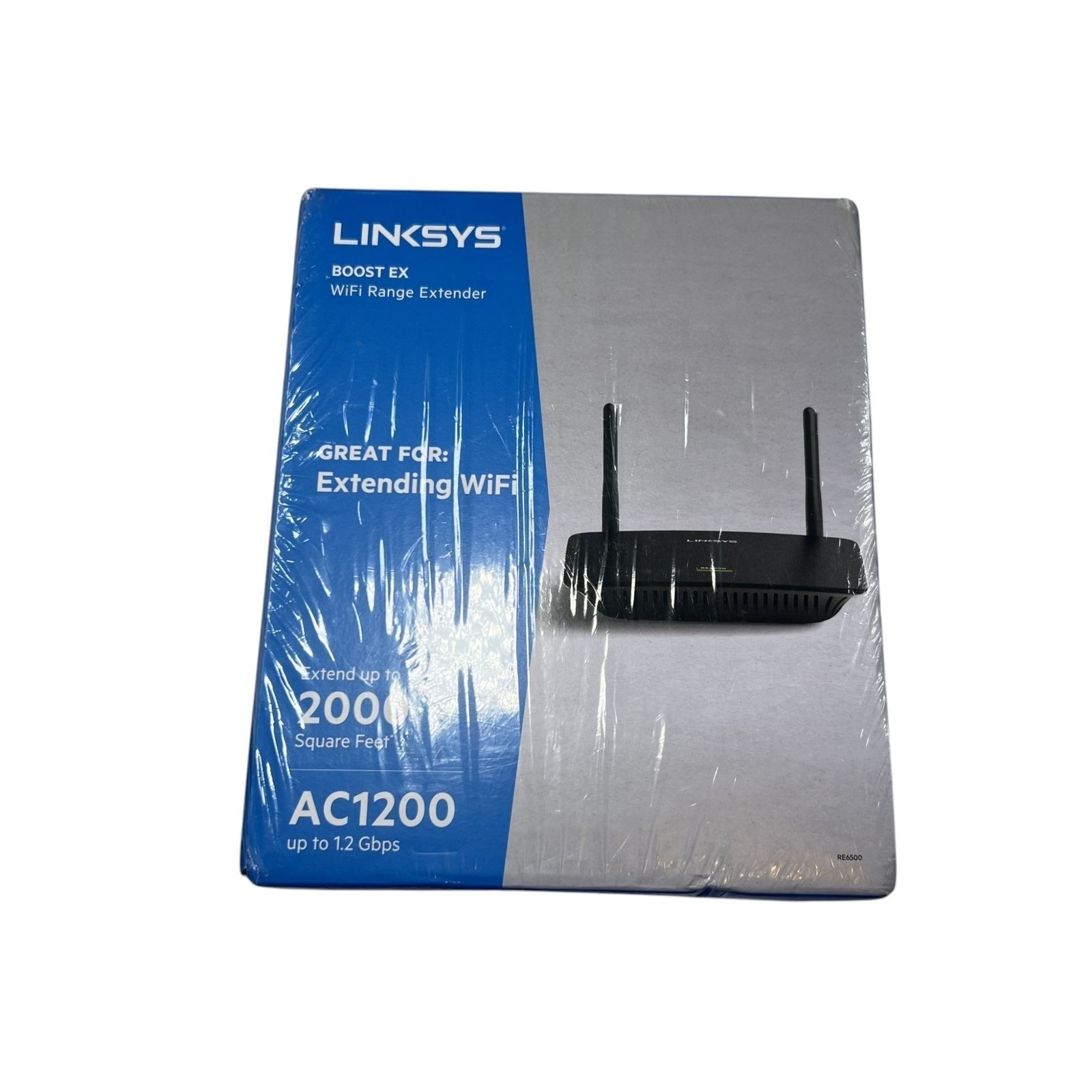 Linksys Boost EX Wifi Range Extender AC1200 Extend Up To 2000 Sq Feet New In Box