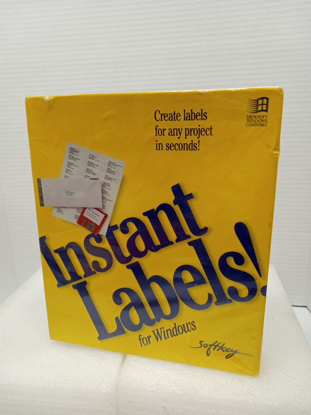 Softkey Instant Labels For Windows PCs Program Disc