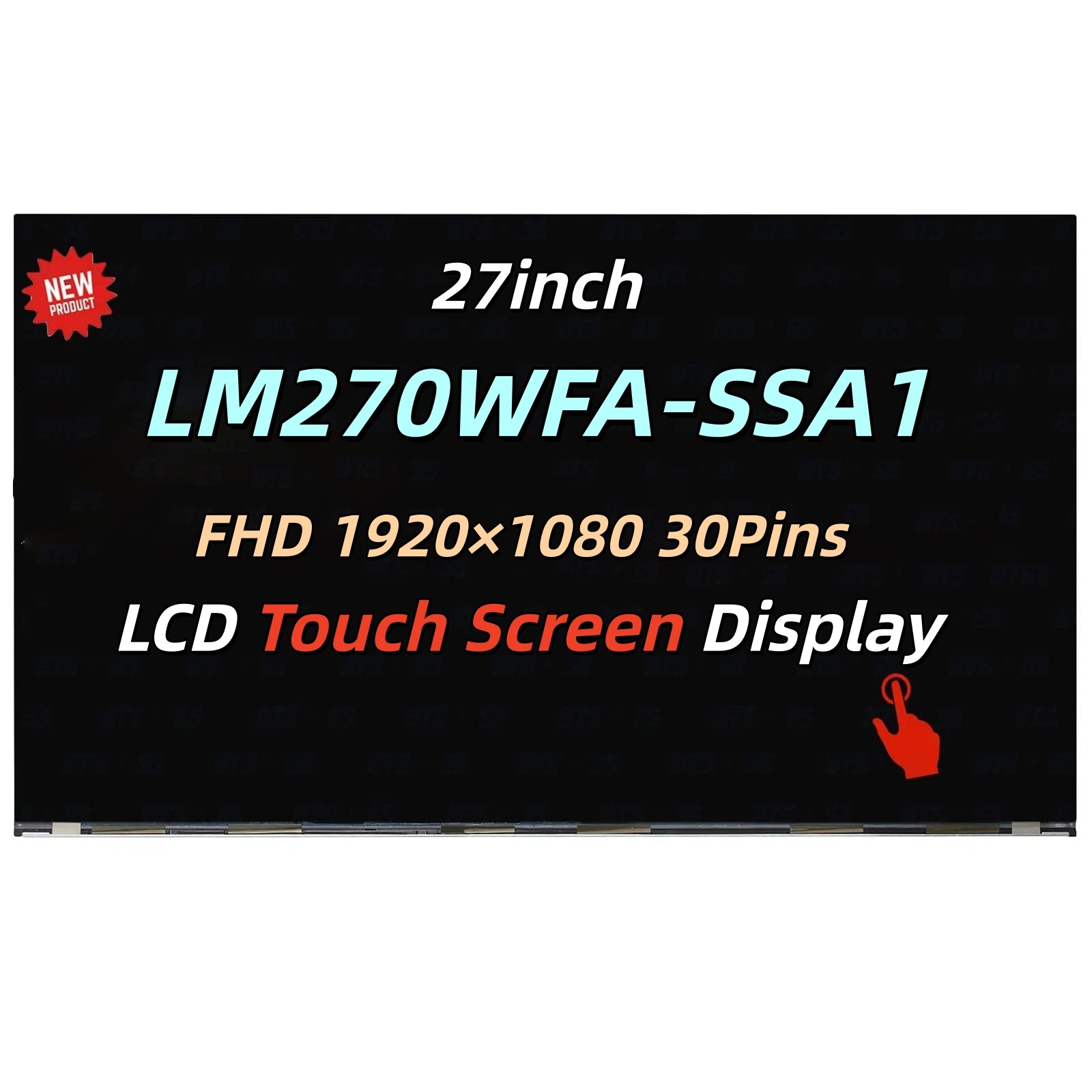 27.0" Screen for HP LM270WFA-SSA1 27-D 27-dp1086qe 27-dp0167c FHD TouchDisplay