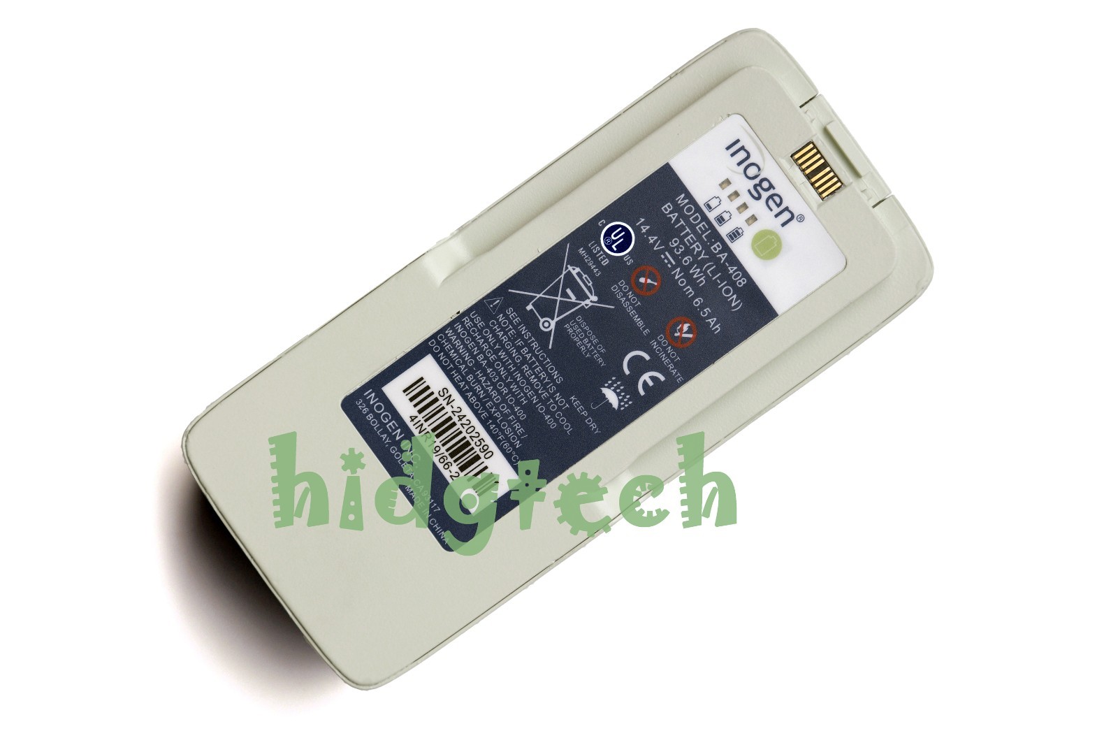 NEW Genuine BA-408 Double Extended Life Battery for Inogen G4 & OxyGo FIT 8-Cell