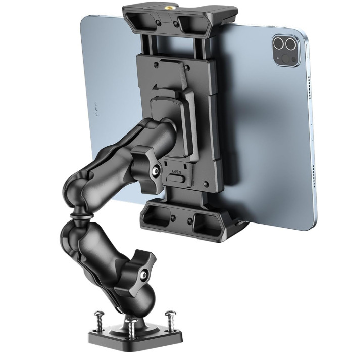 Soporte Ajustable para Tablet de 5" a 13" para Salpicadero y Pared