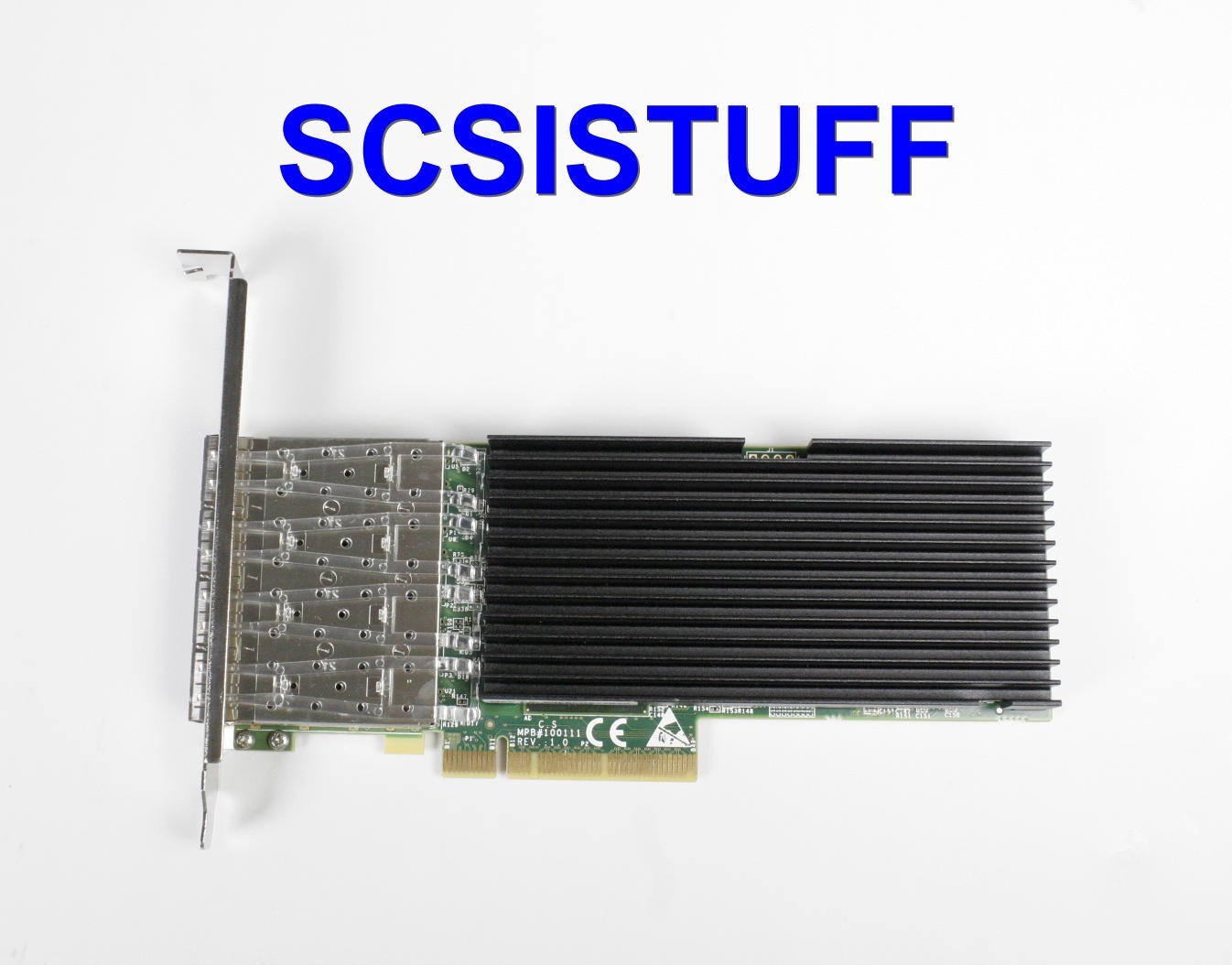 INTEL 82599ES Silicom Quad Port 10GbE SFP+ Ethernet Network Card PE310G4SP19L-SR