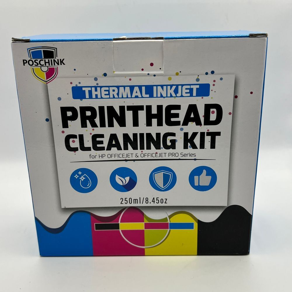 Poschink Printhead Cleaning Kit Thermal Inkjet for HP OfficeJet Pro Series