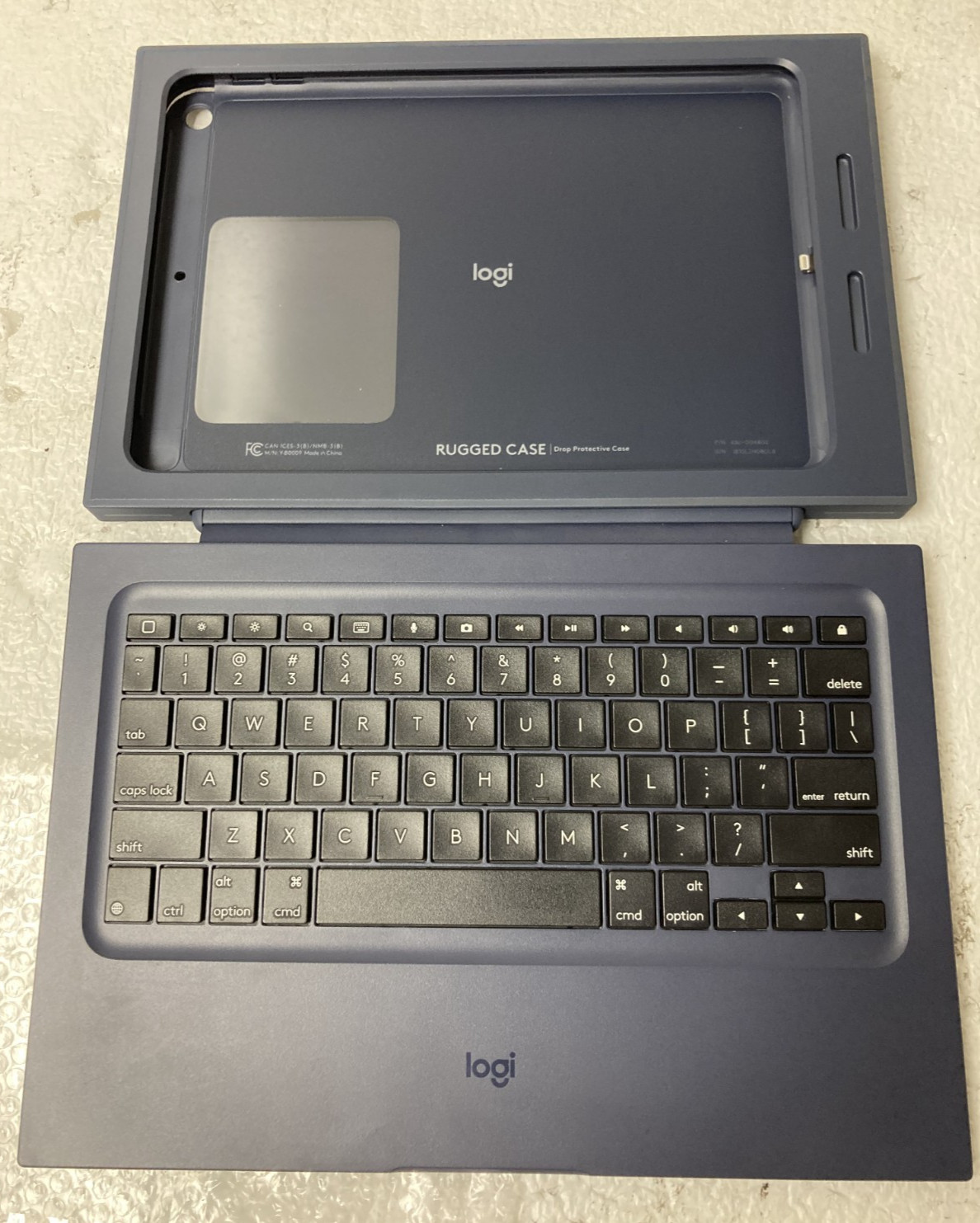 NEW Logitech Rugged Protection Combo Keyboard Folio Case 920-008491
