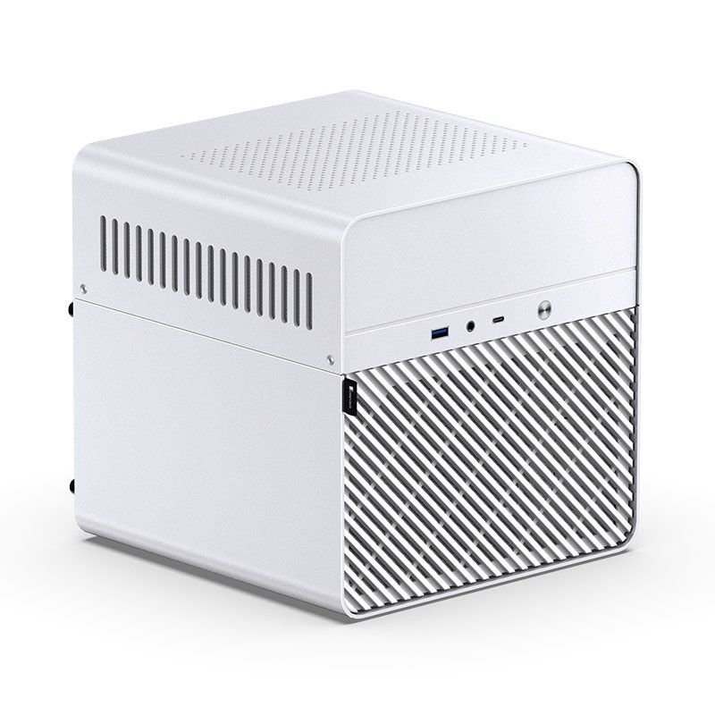 Jonsbo N2 Cube PC White ITX Aluminum Steel Home Office White Telaio Cube N2 WHITE