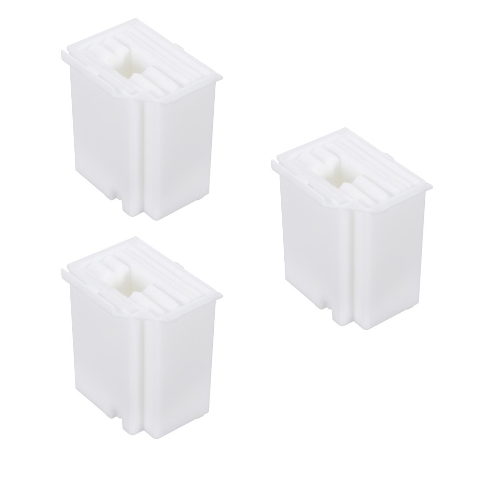 3Pcs Reusable Ink Absorbent Pad for Printer Maintenance Box White Sponge