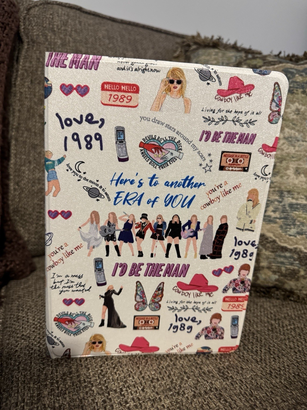 Taylor Swift Eras Inspired iPad Case See Photos For Compatibility NEW Open Pkg