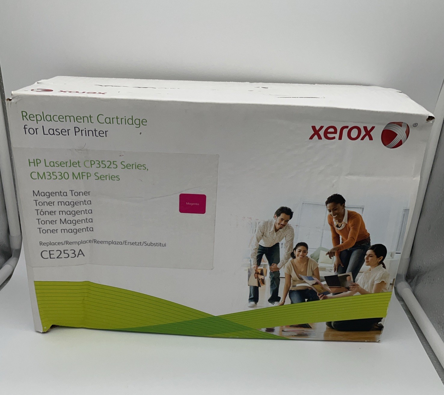 Xerox Laser Printer Toner Cartridge Magenta CE253A 106R01586 New In Box