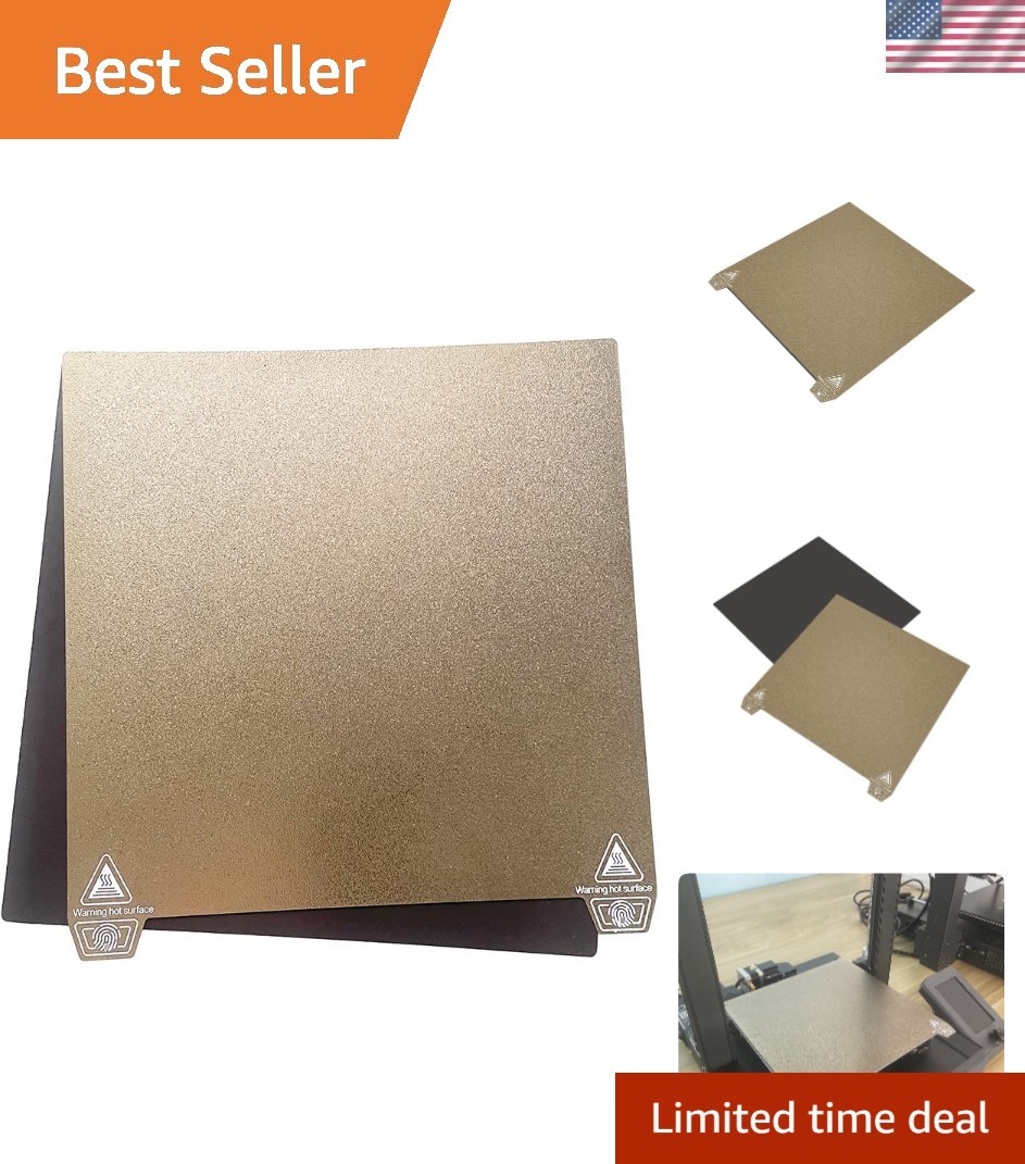 3D Printer Powder Painted PEI Flexi Steel Magnetic Build Plate 235 * 235mm fo...