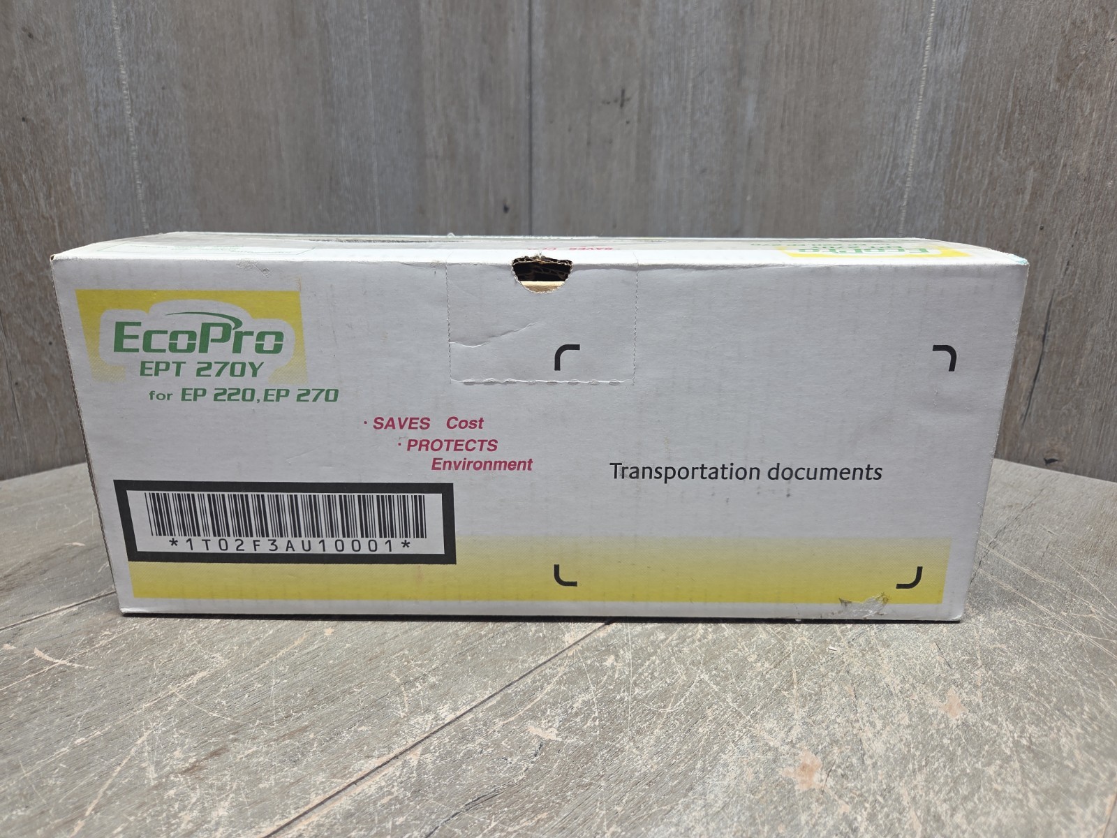 Genuine Kyocera-Mita EPT-270y Toner Cartridge 1T02f3au10001