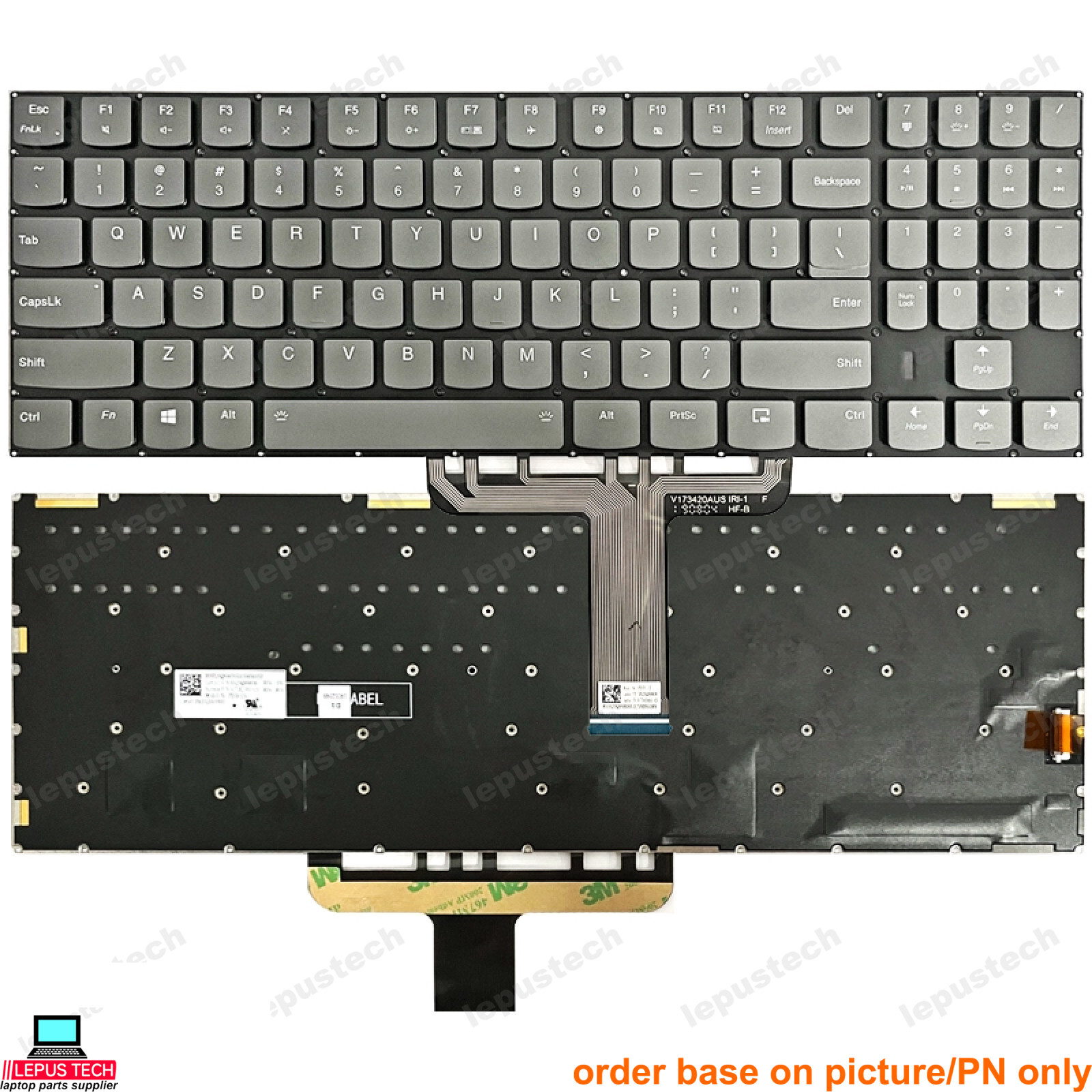 Lenovo Legion Y740-17ICHG Y740-17IRH Y740-17IRHG Y730-17ICH backlit US keyboard