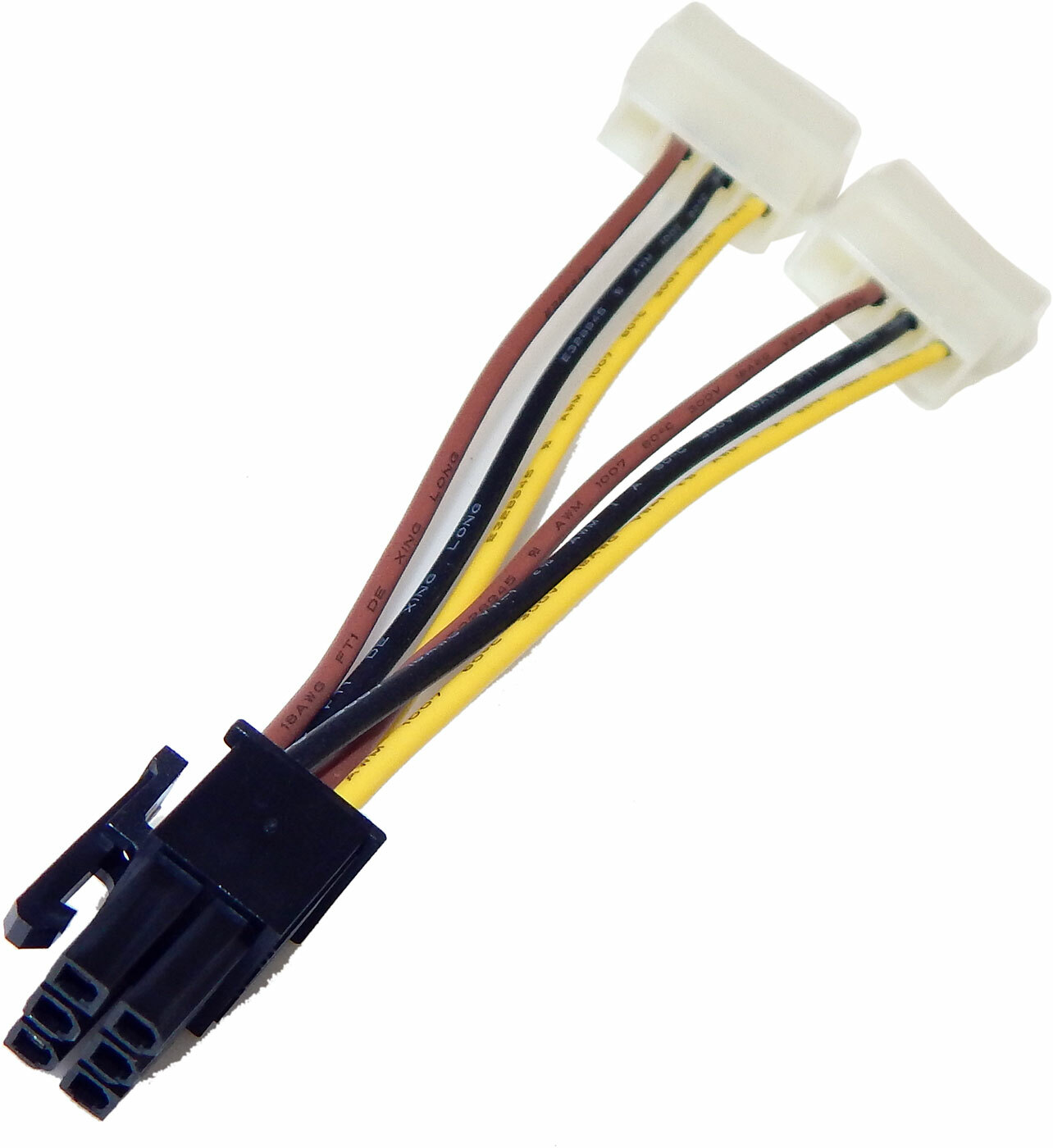 COMPUPACK EVGa 6-Pin to Splitter 3-Pin Power Cable 601-EV-1009-R1