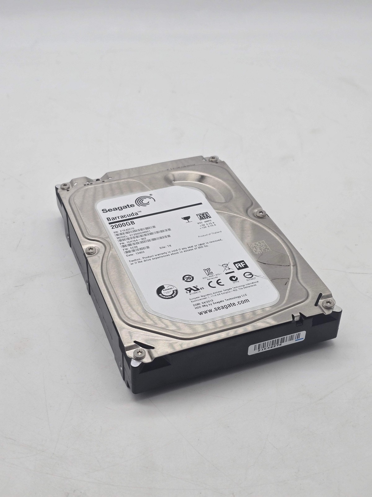 Seagate Barracuda Internal Hard Drive HDD for Desktop PC Storage Used
