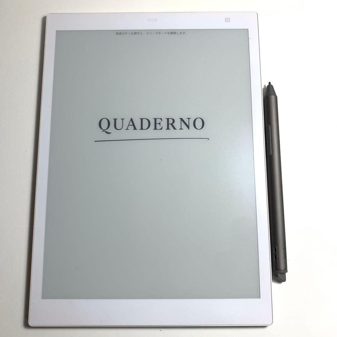Fujitsu QUADERNO A5 FMV-DPP04 10.3 inch E-Paper Digital Notebook w/ Pen Tested