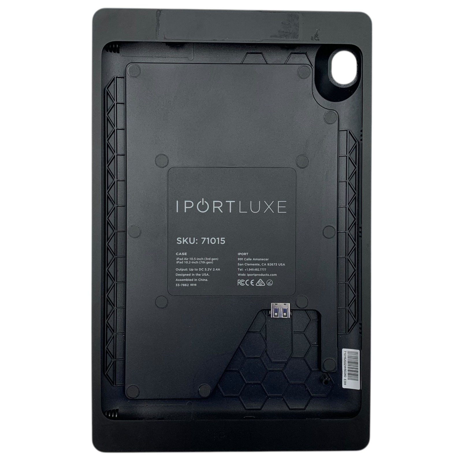 iPort 71015 Luxeport Black iPad Case 33-7860