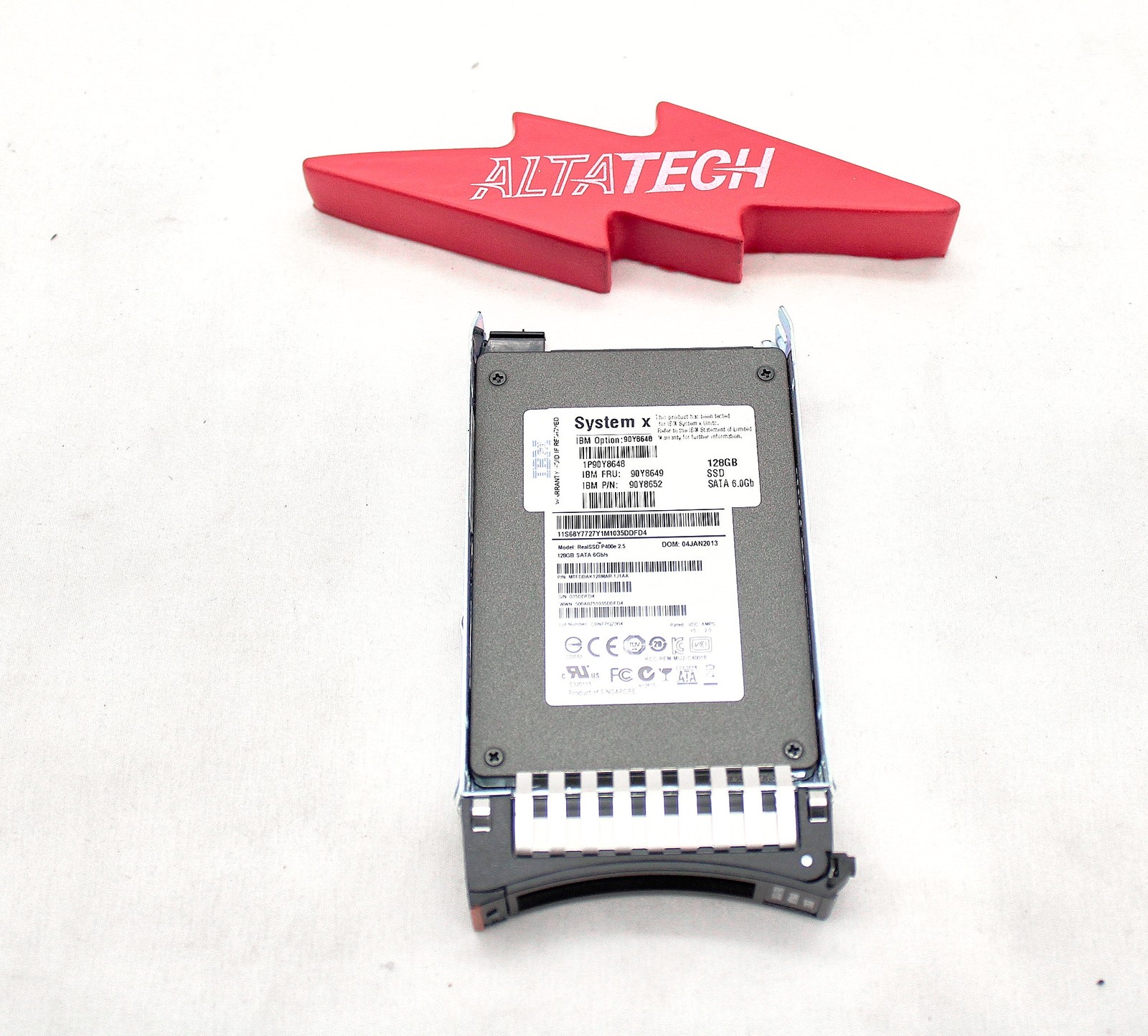 IBM 90Y8649 128GB Sata 2.5" mlc hs Enterpr SSD Solid State Drive