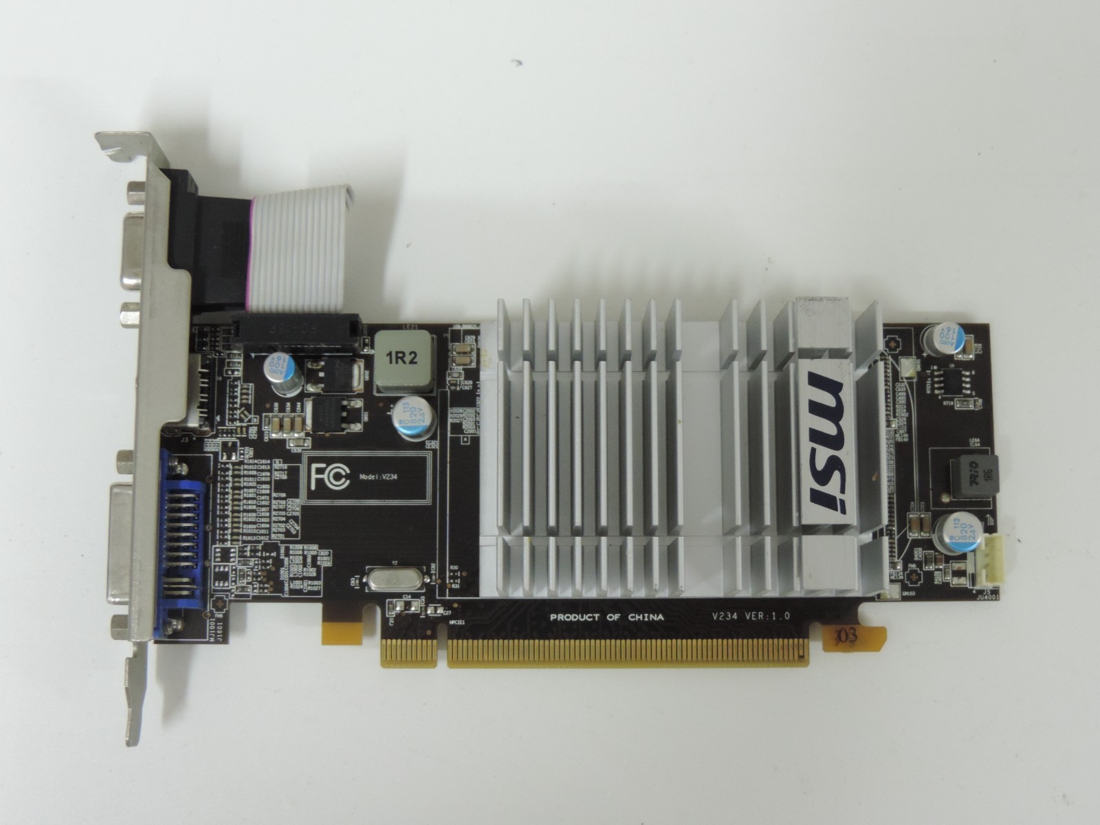 MSI V178 VER: 2.1 ATI Radeon HD 5450 1GB DDR3 PCI-E Graphics Card 109-B89031-00B