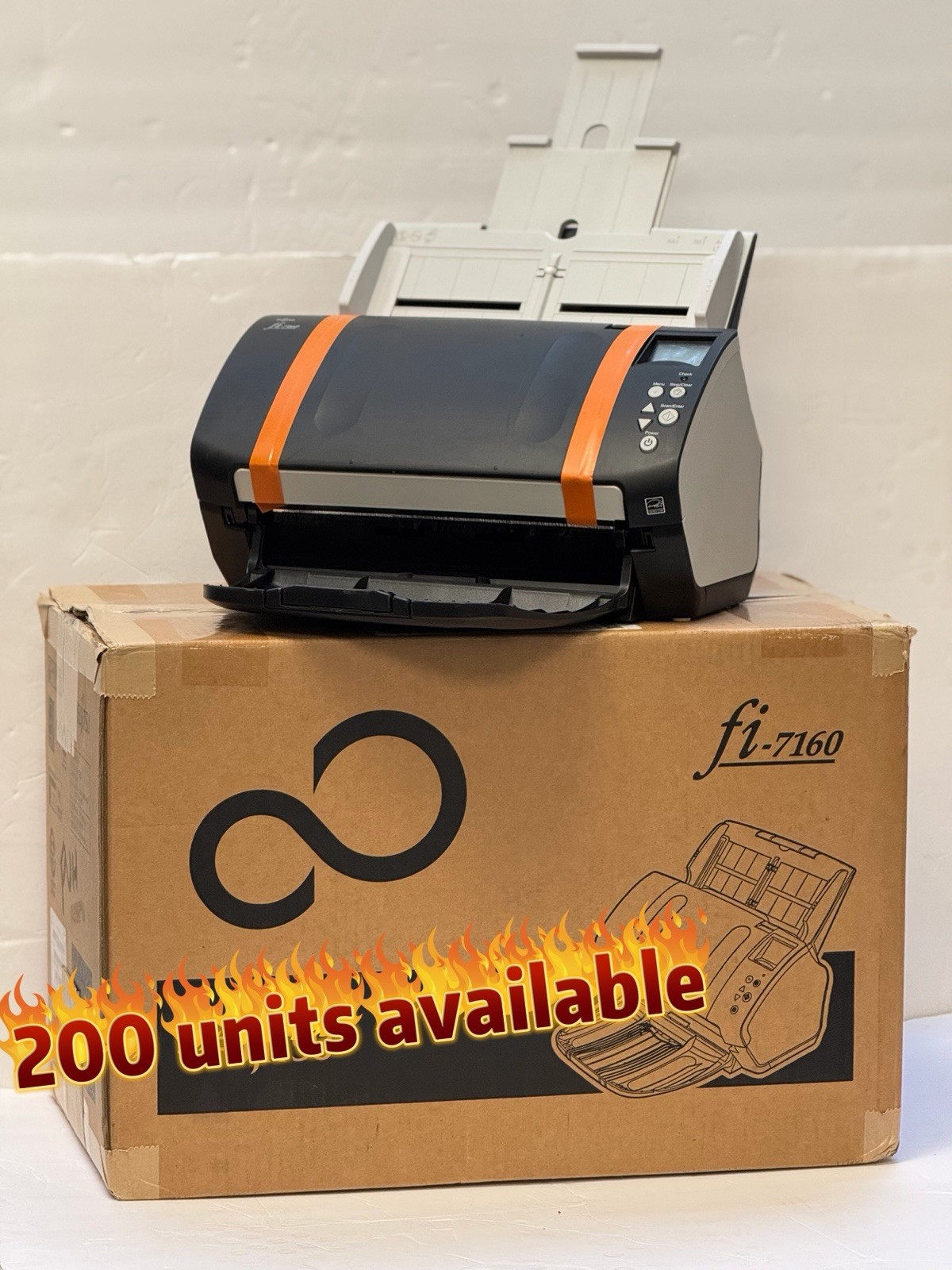 Fujitsu Open box Brand new In original box Fi-7160 Scanner - New Zero Count