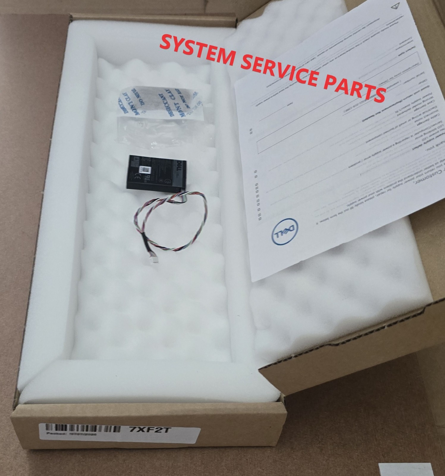 ORIGINAL DELL PERC RAID Battery 1C PERC10 1.85Whr Lithium Ion 7XF2T Y2RV2 (NEW)