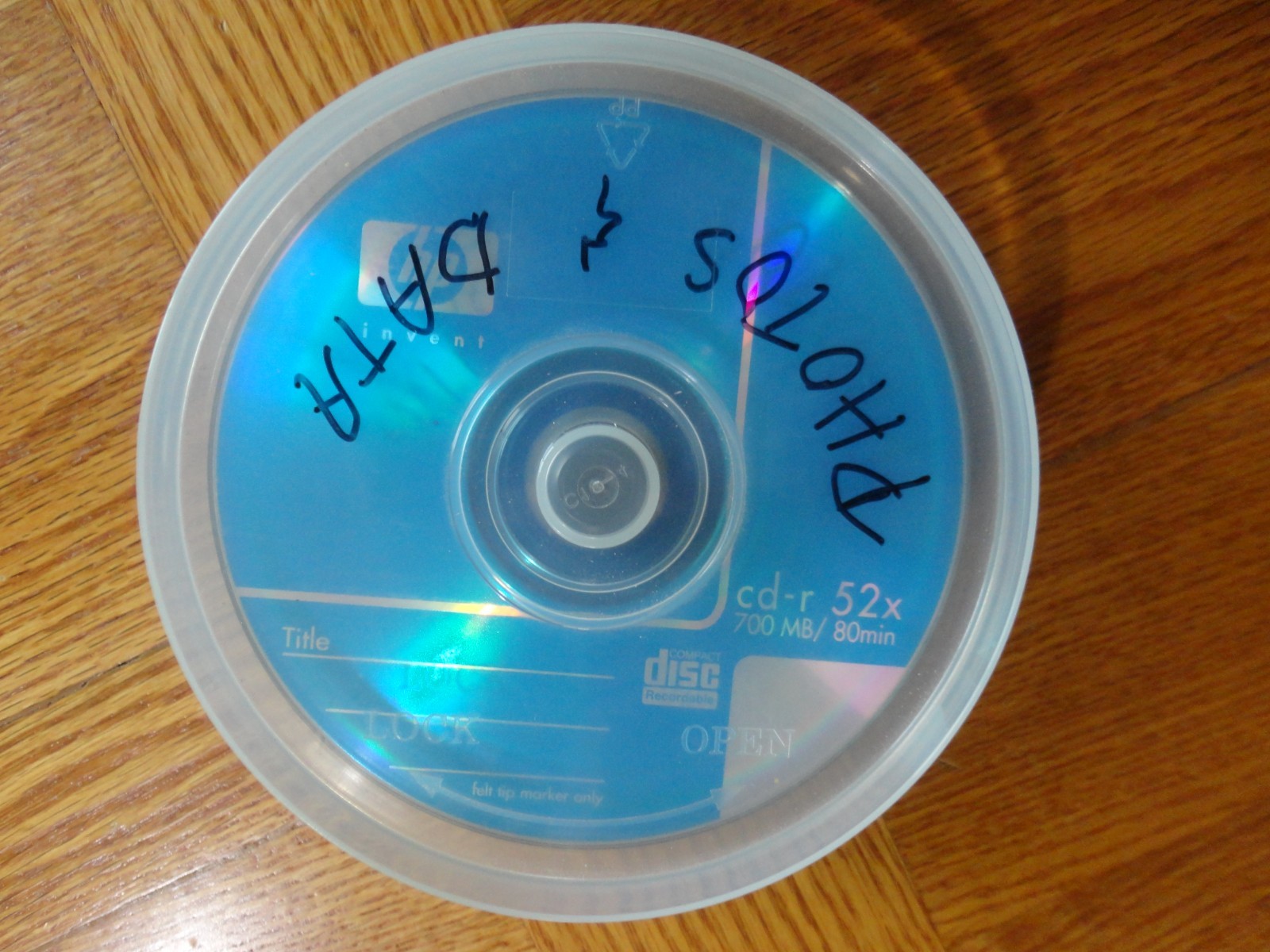 HP Invent CD-R 52x 700MB 80-Minute Recordable - 19 Pack Discs