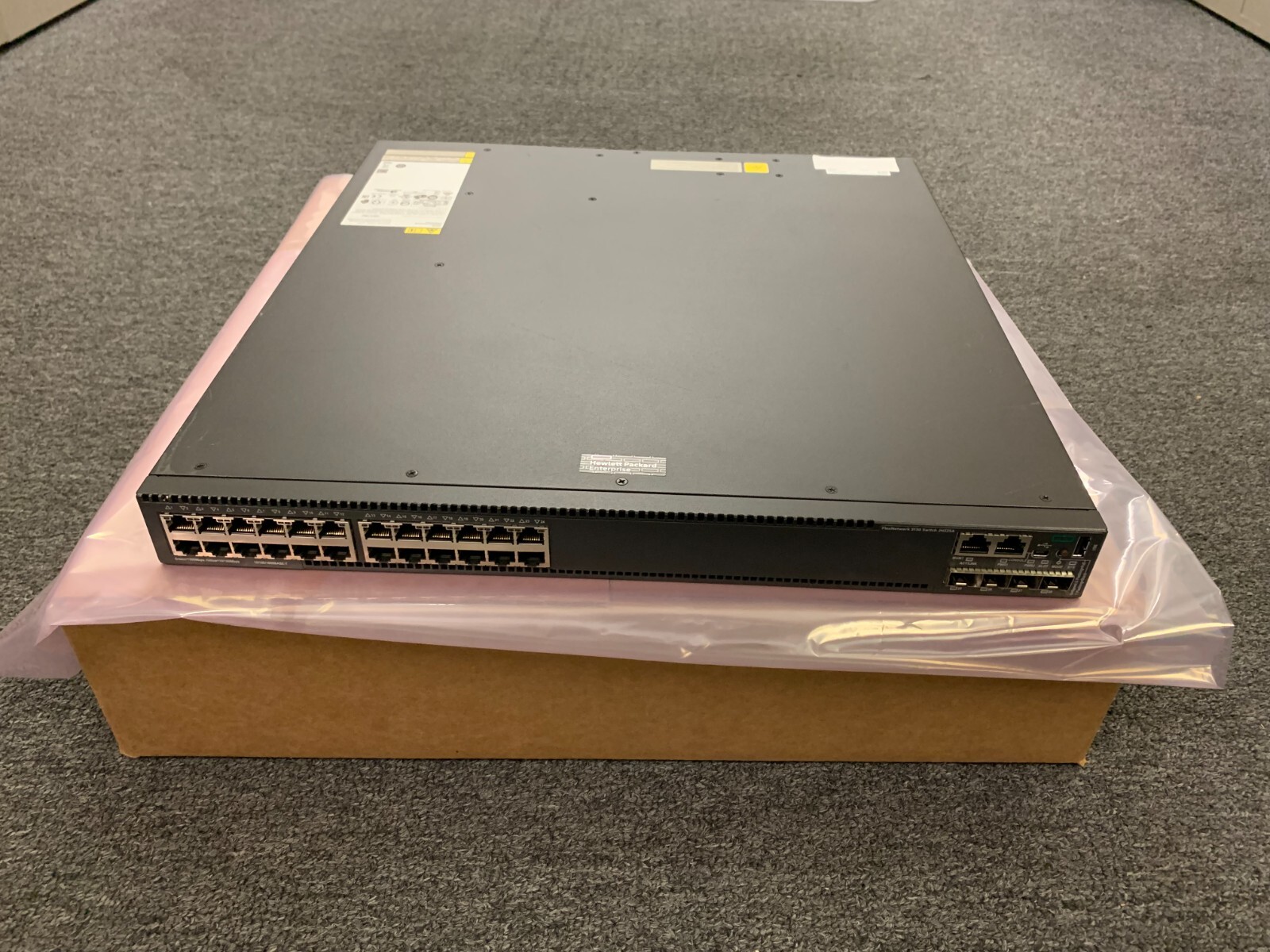 JH325A HPE 5130 24G PoE+ 4SFP+ 1Slot Switch HPE  REFURBISHED USED PULL BULK