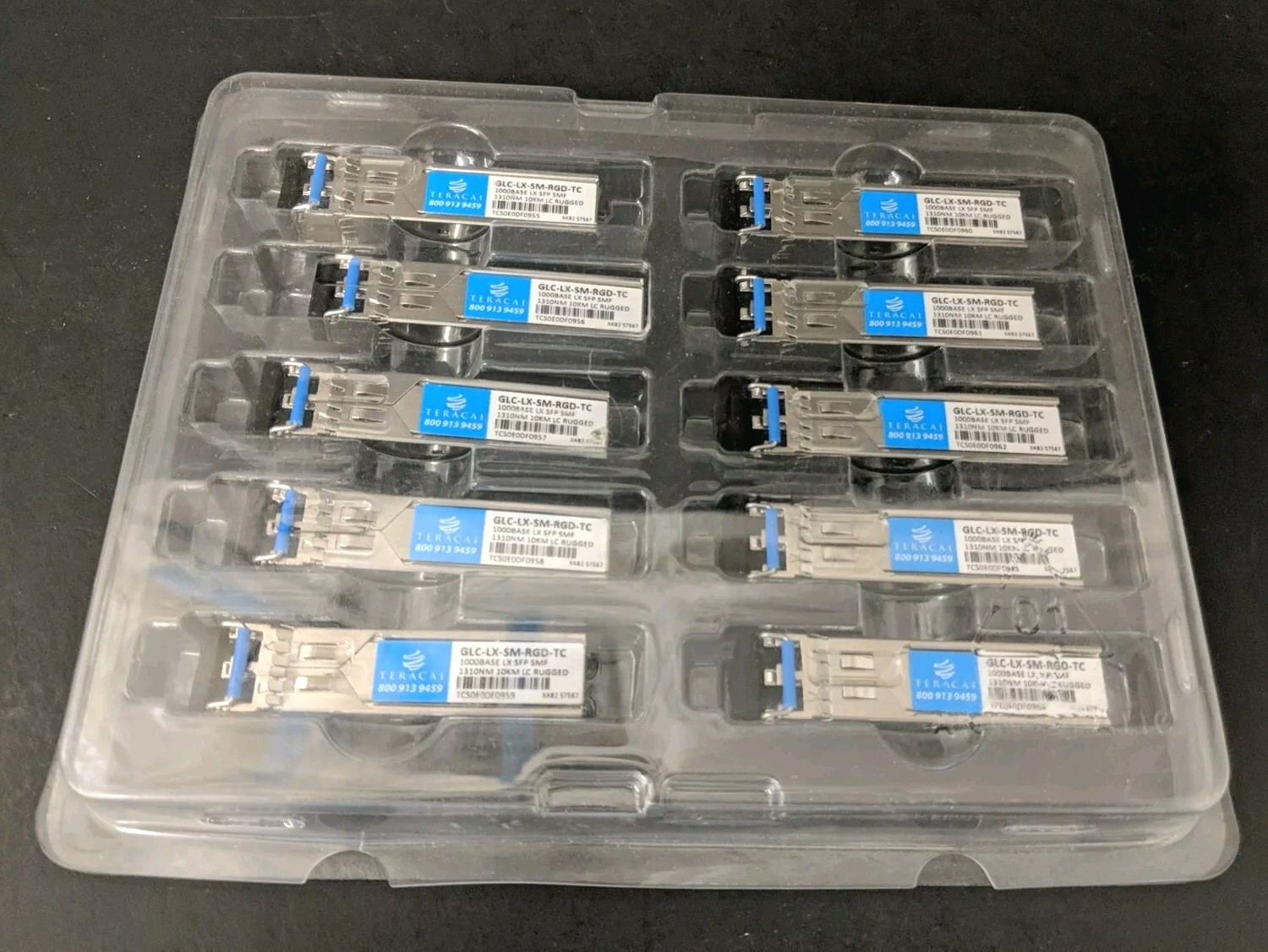 Cisco Compatible GLC-LX-SM-RGD - TC  1000BASE-LX 10km LC Rugged Transceiver Tera