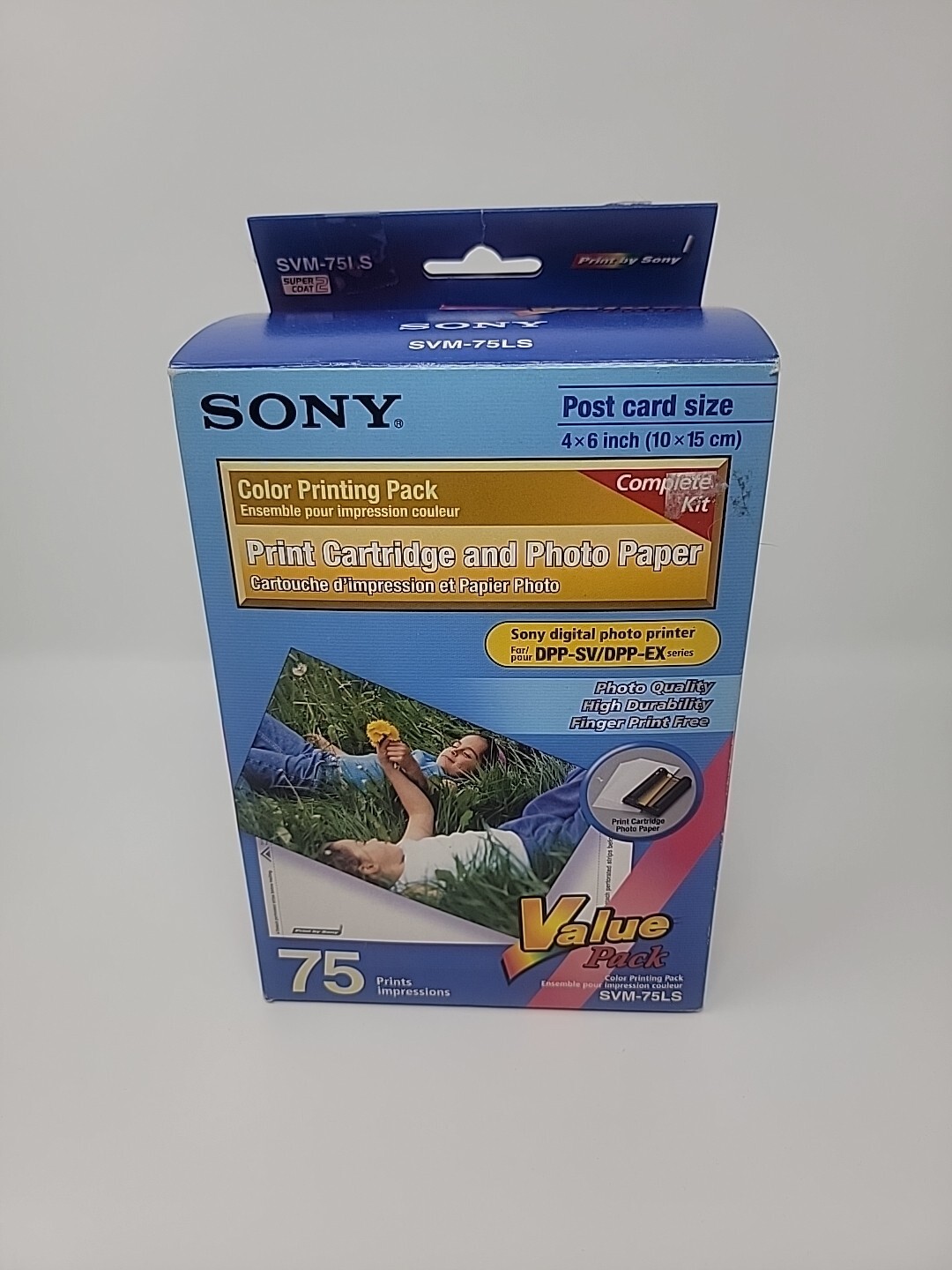 Sony Print Cartridge and Photo Paper Kit SVM-75LS