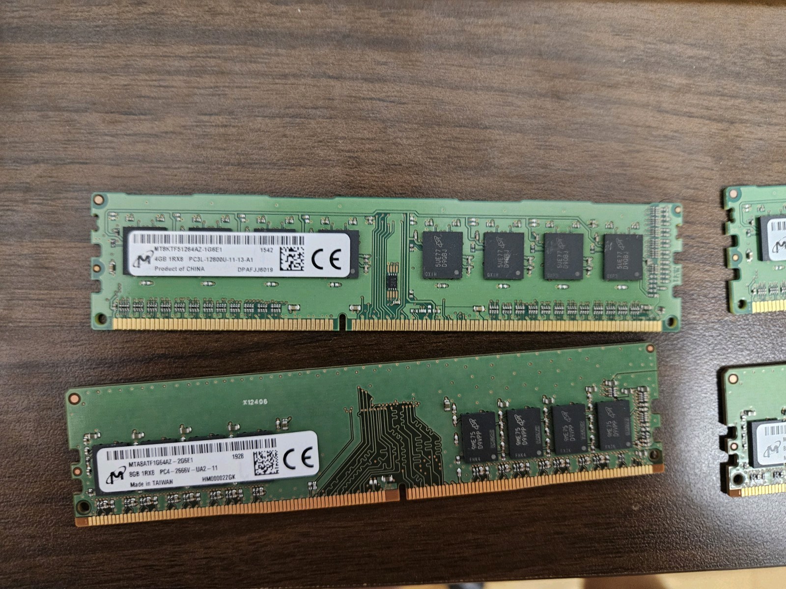 Micron and SK hynix RAM 56GB (4x8GB) (2x4GB) see description 