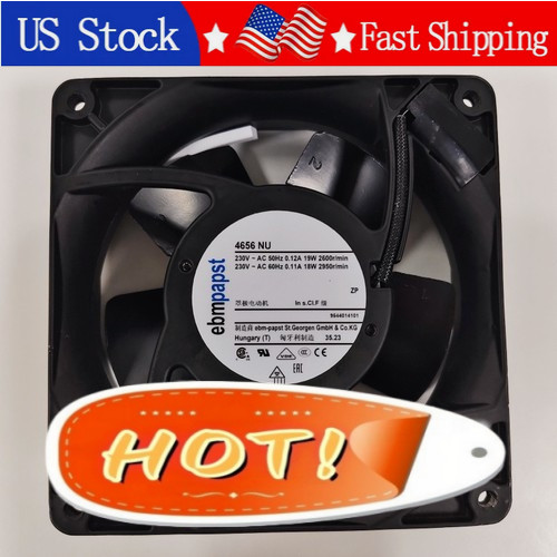 1PCS New Ebmpapst 4656NU 230V 0.12A Waterproof Cooling Fan  Fast Ship
