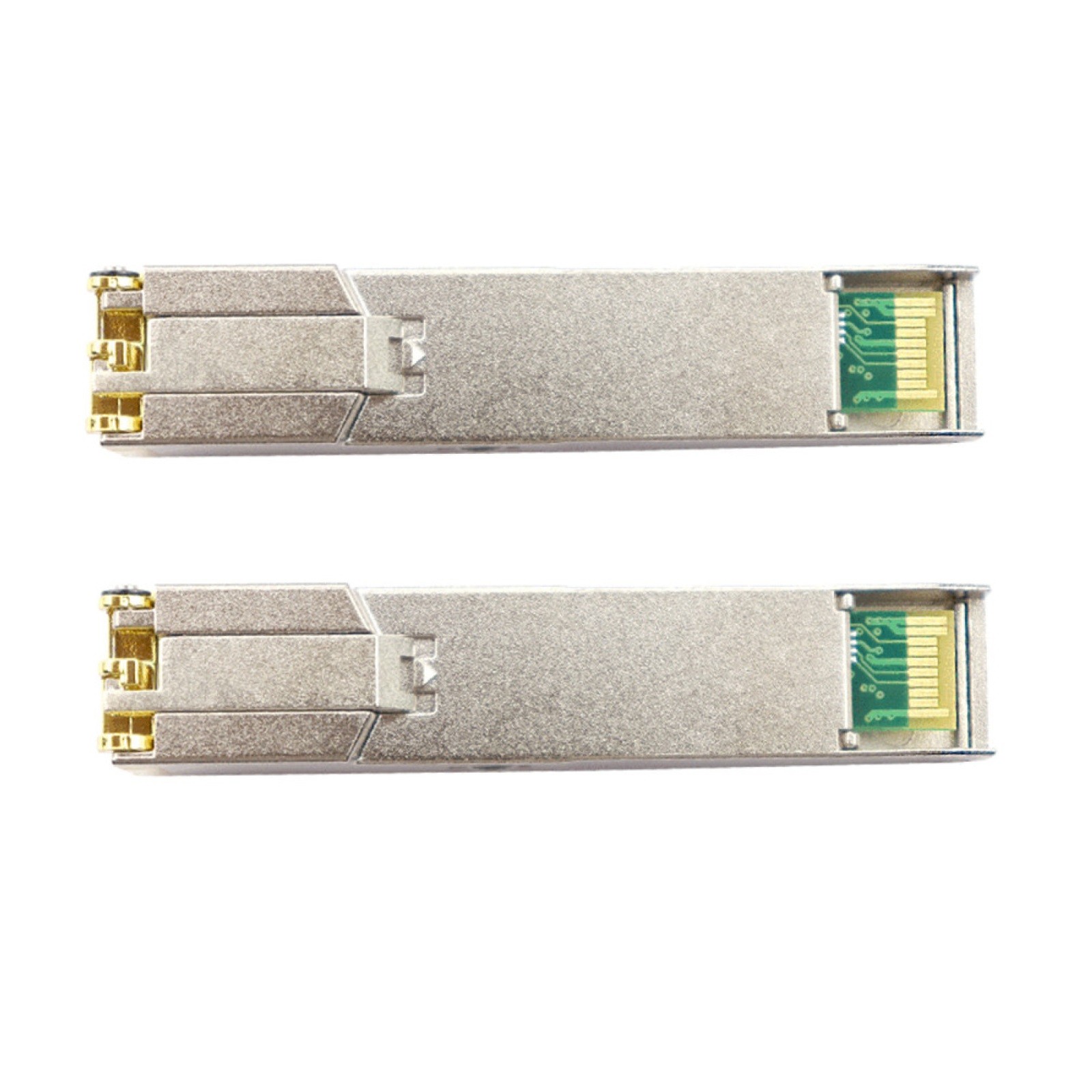 2Pcs 1000BASE-T Gigabit SFP to RJ45 Copper Ethernet Modular Transceiver