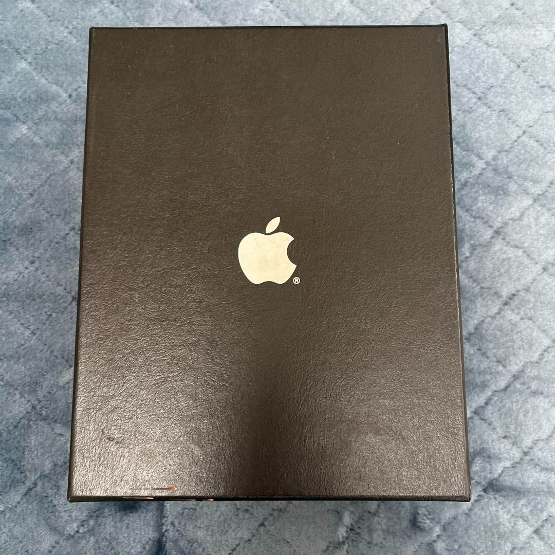 Apple Macintosh rare Crystal figure object Ornament 20Th Anniversary Used
