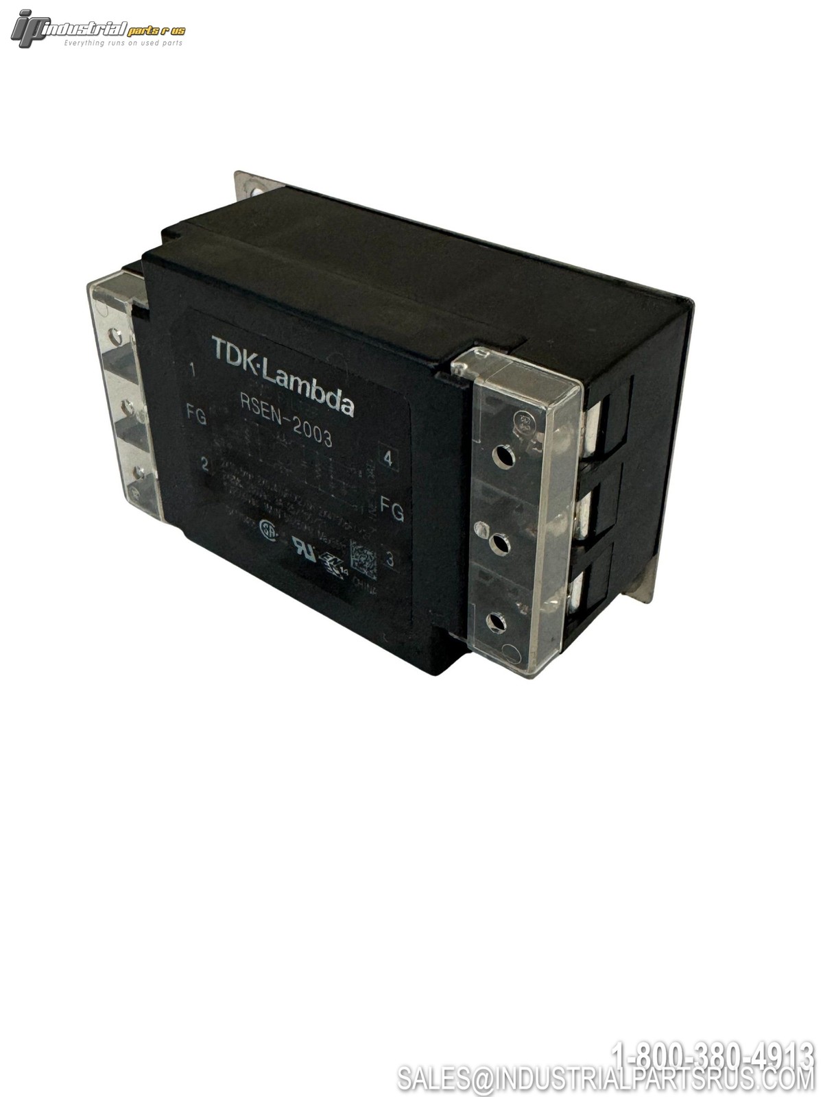 TDK-Lambda RSEN-2003 EMI Filter 3A 250V Terminal Block Chassis Mount