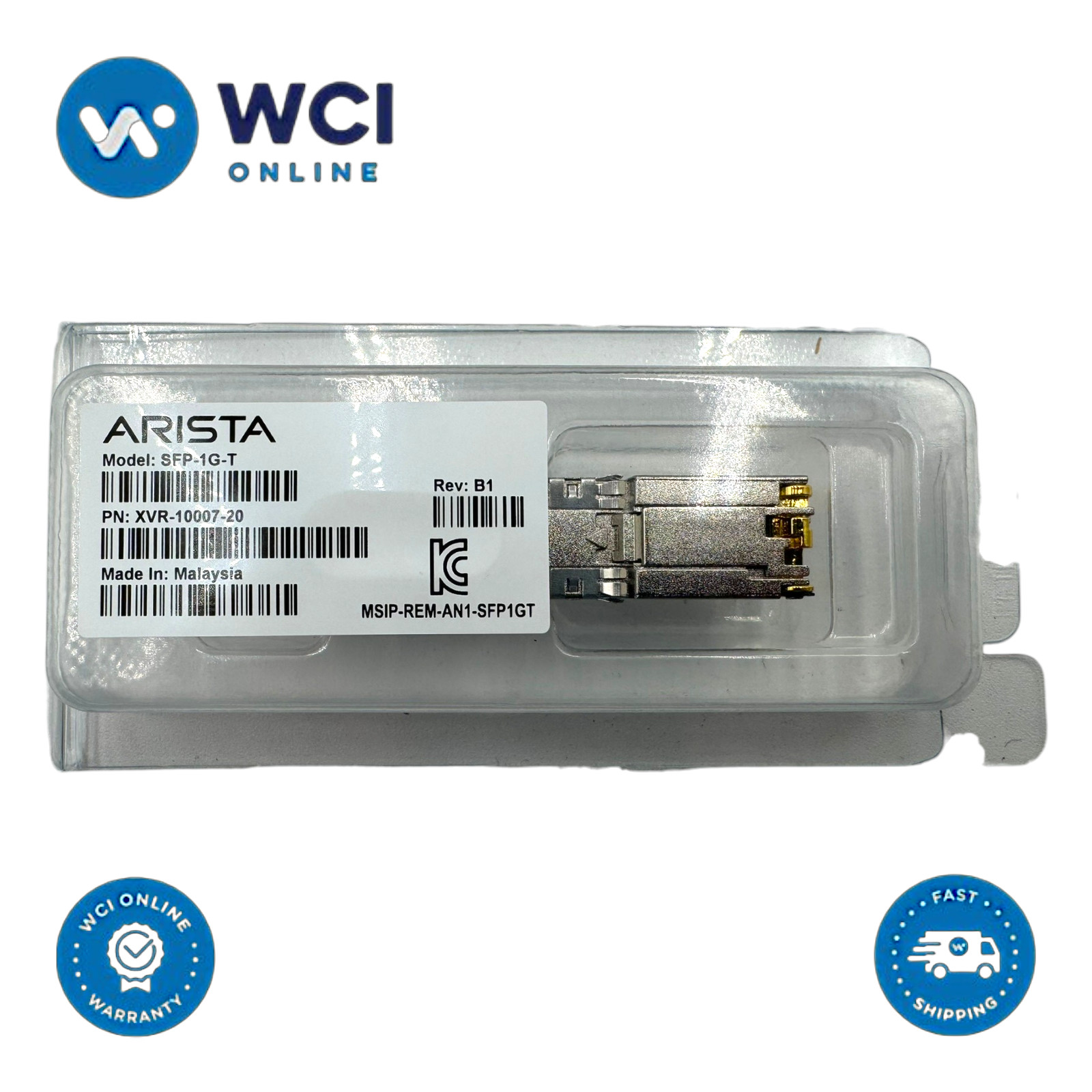 SFP-1G-T - Arista Networks 1Gbps 1000Base-T Copper **New In Clamshell**