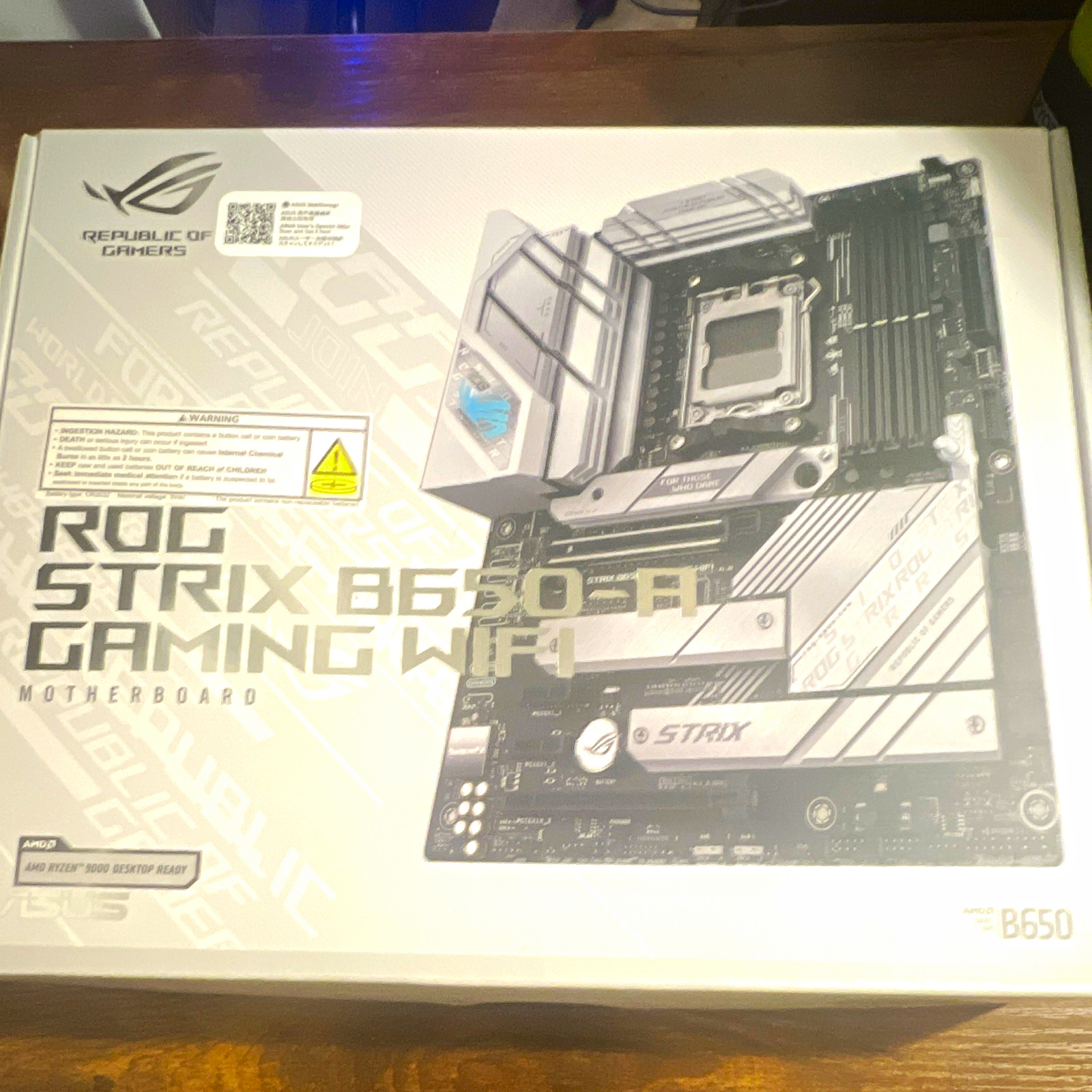 ASUS ROG Strix B650-A Gaming WiFi AM5 ATX AMD DDR5 Motherboard