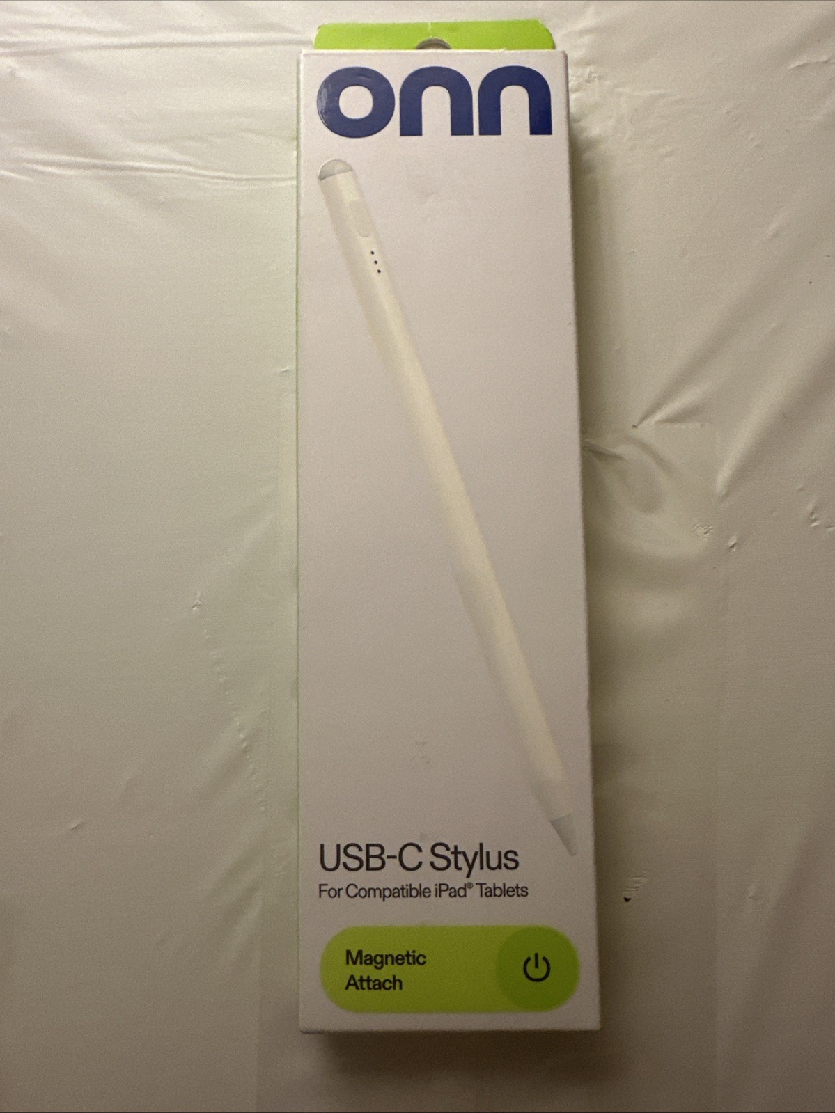 Onn Rechargeable Usb – C Stylus For Ipad