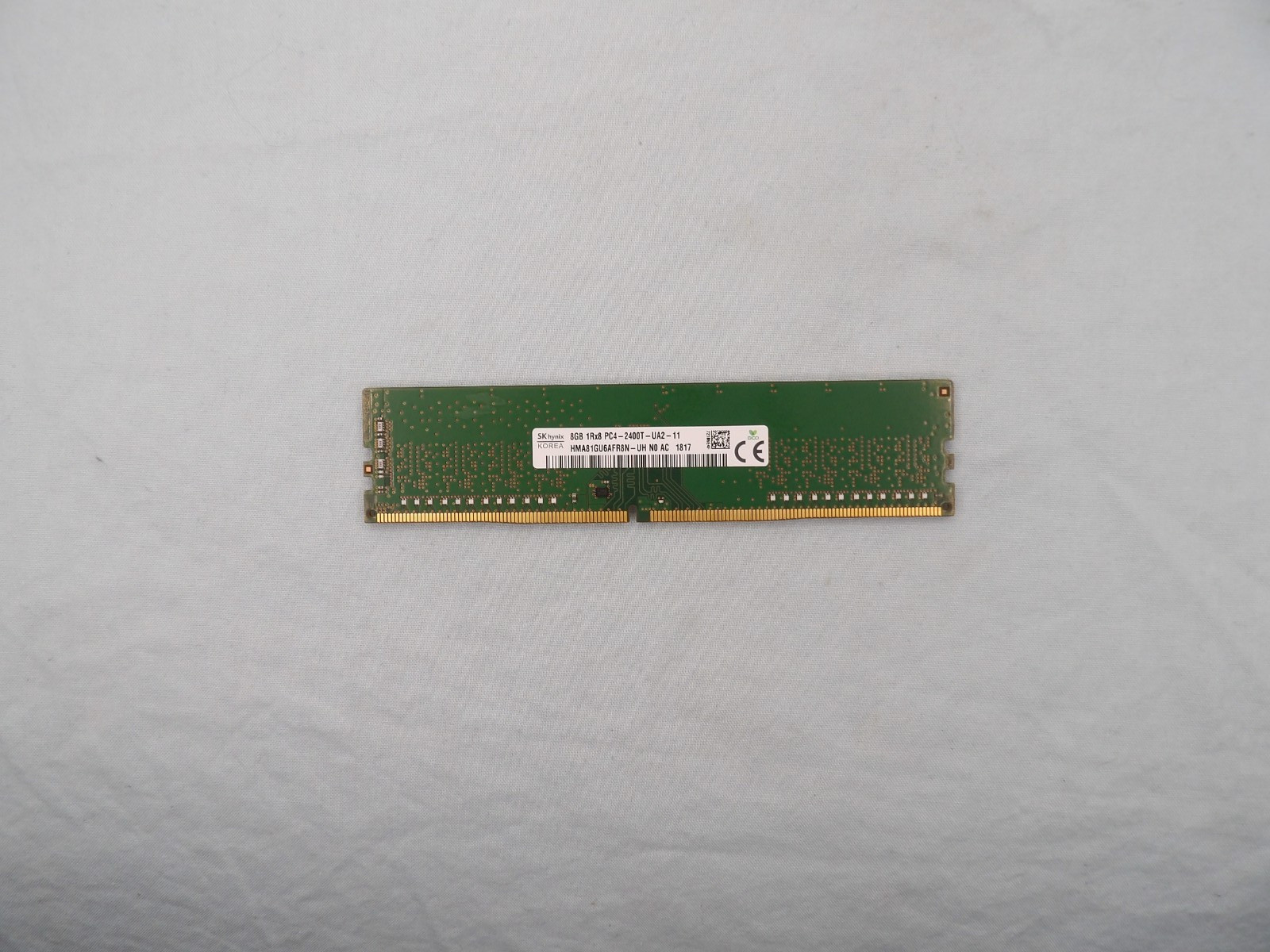 SK Hynix 8GB 1Rx8 PC4-2400T (HMA81GU6AFR8N-UH) DDR4 Desktop ram