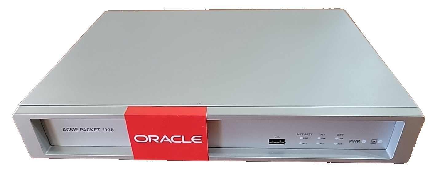 Oracle AP1100 Acme Packet Session Border Controller 7346140 