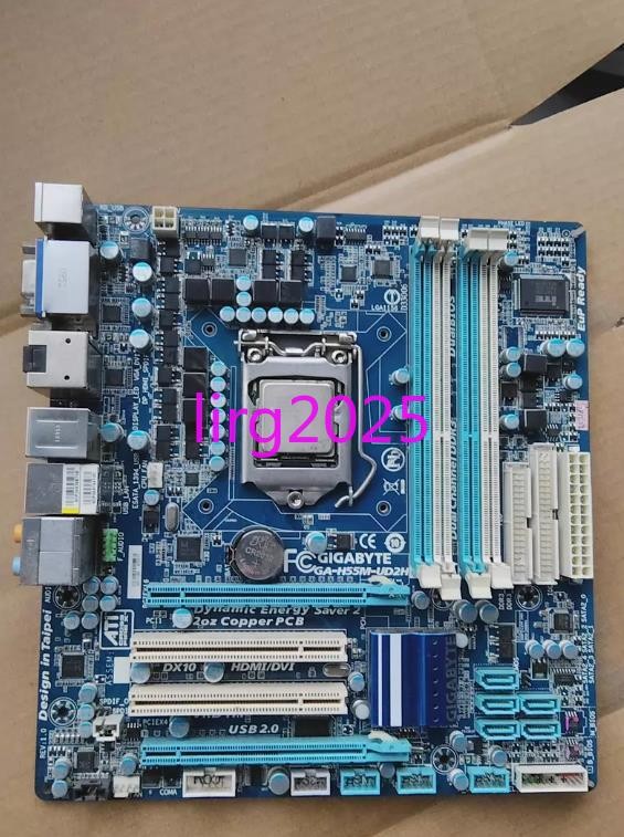 1pc used GIGABYTE GA-H55M-UD2H motherboard