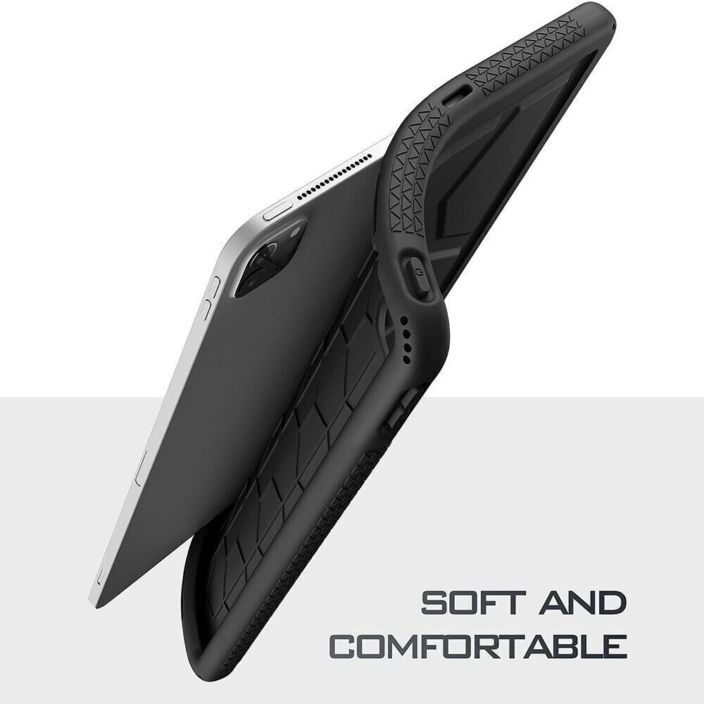 For Apple iPad Pro 12.9 Case 2021 Tablet Case Flexible Washable Silicone Cover