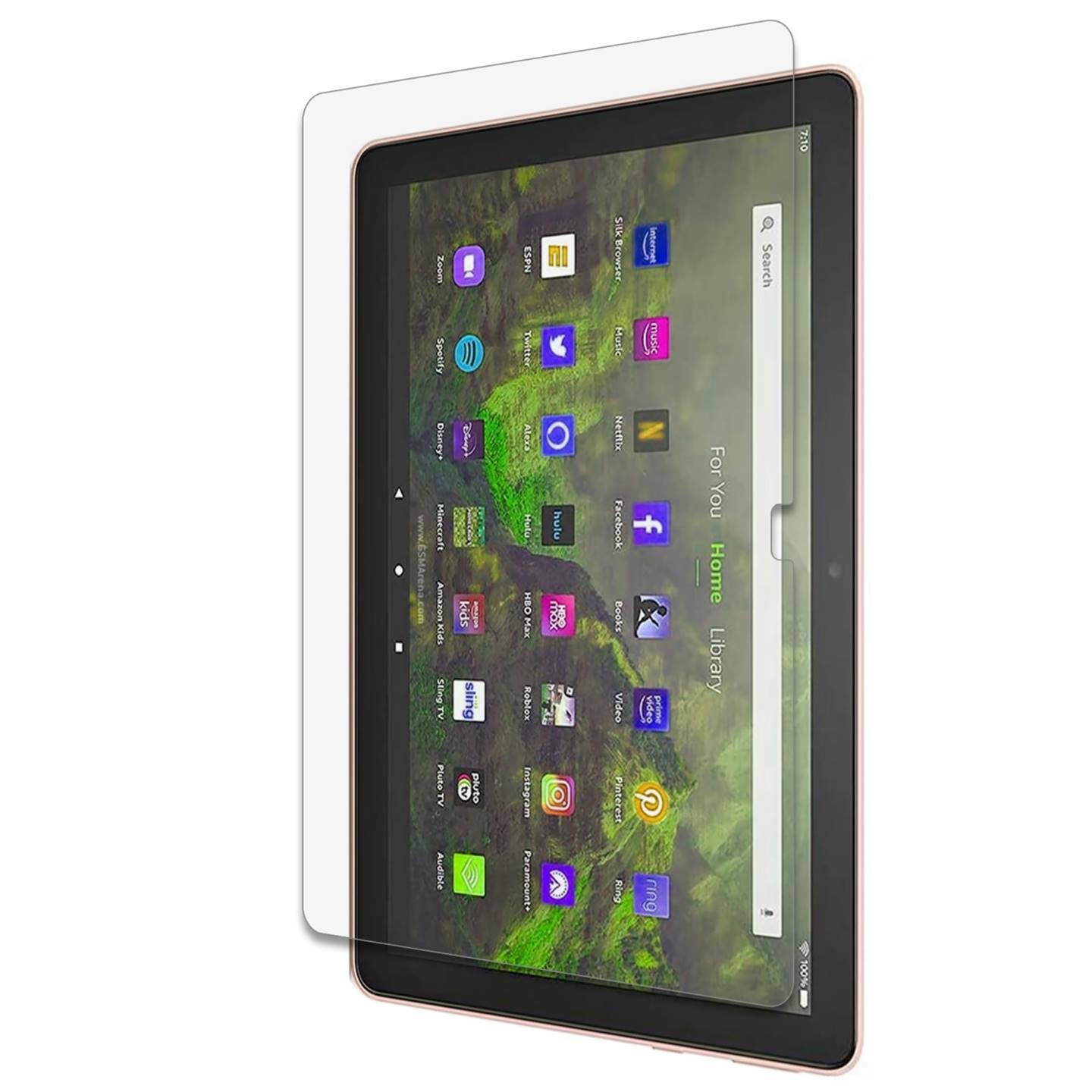 Tempered Glass Screen Protector For Amazon Fire HD 10 (13th Gen, 2023)/ Kids/Pro