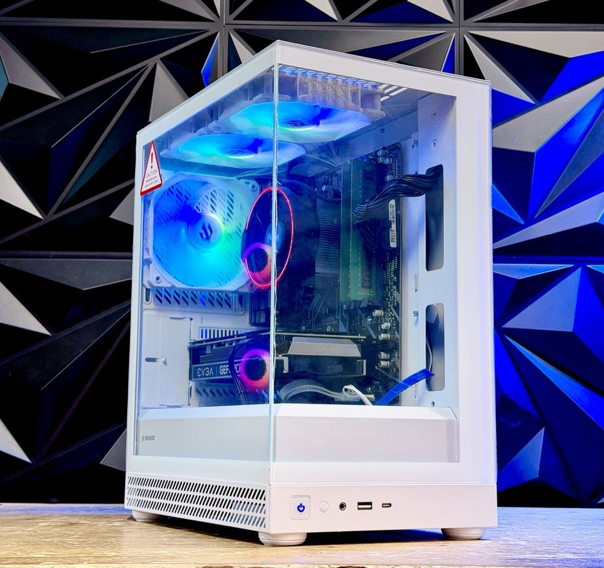 Custom ARGB Desktop Gaming PC RYZEN 5 3600 16GB DDR4 500GB SSD Nvidia 1660 Super