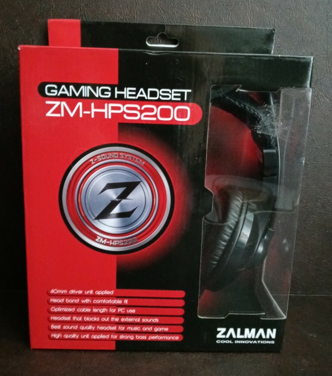 Zalman Gaming Headset ZM-HPS200 Cool Innovations