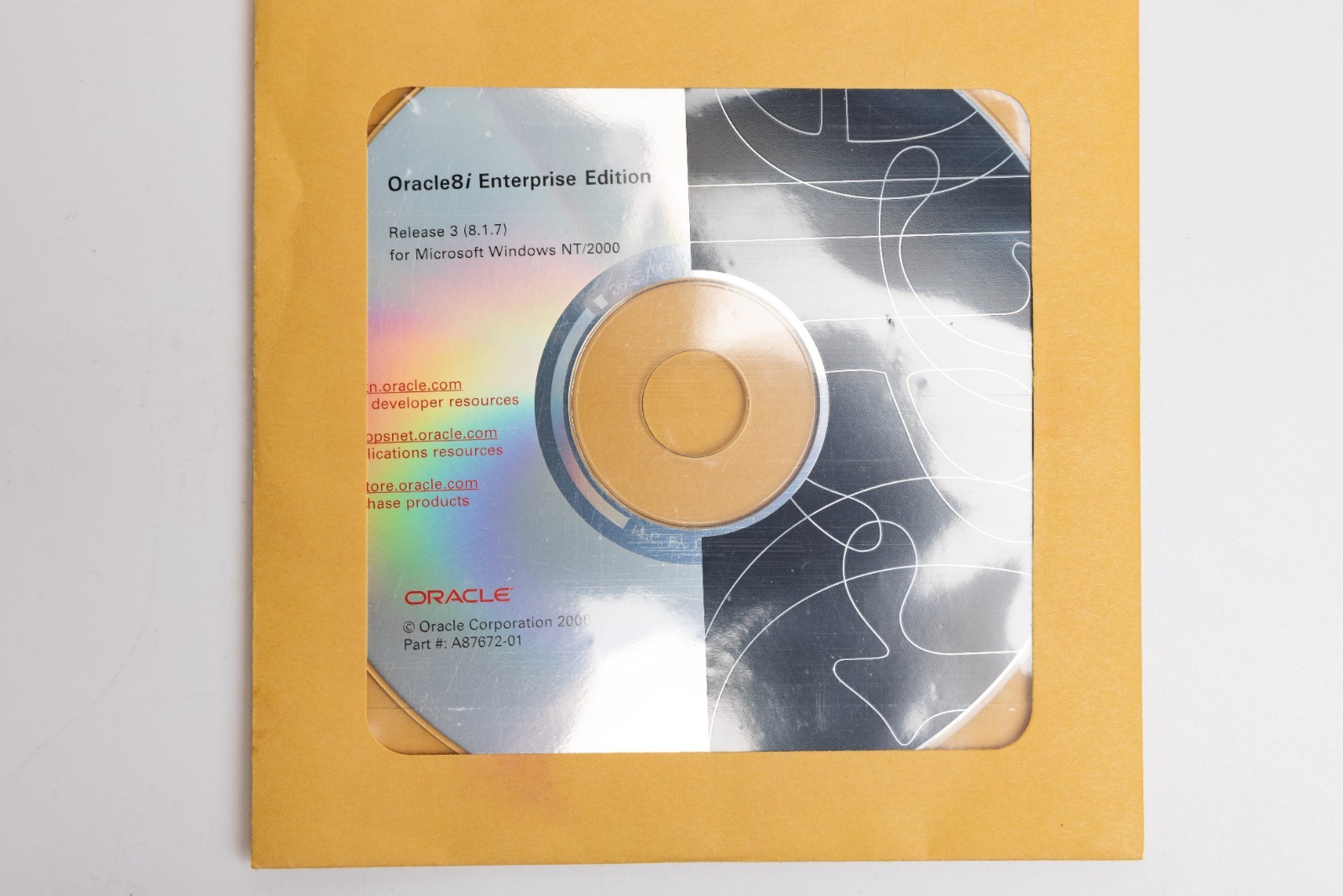Vintage Oracle 8i Enterprise Edition Release 3 Windows NT/2000