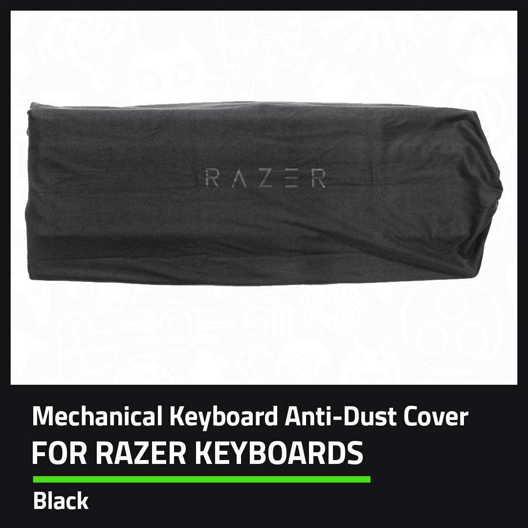 Razer Mechanical Keyboard Anti-Dust Cover – Fits 60%, 75%, & Full-Size Keyboards