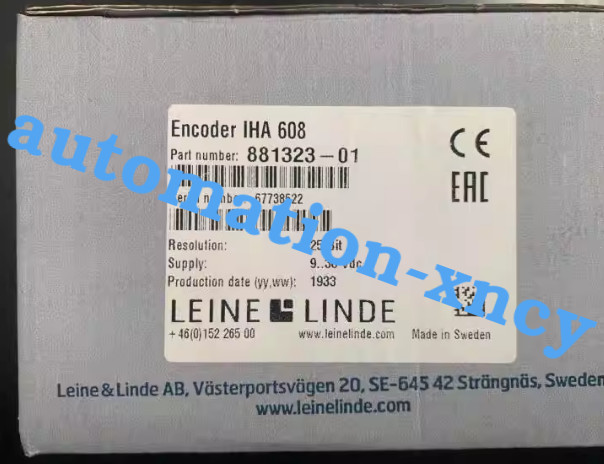 LEINE LINDE New original encoder IHA608 881323-01  UPS or DHL fast delivery